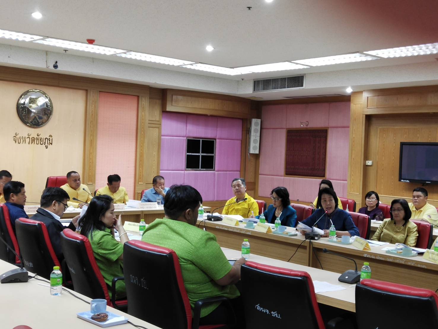 แถลงข่าวสรุปผลการดำเนินงานตามแนวทางการขับเคลื่อนประเทศตามโครงการไทยนิยม ยั่งยืน