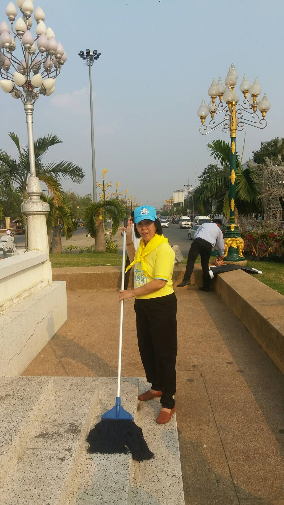 โครงการจิตอาสา “เราทำความดี ด้วยห้วใจ” กิจกรรมสาธารณประโยชน์ด้วยการทำความสะอาดบริเวณโดยรอบอนุสาวรีย์เจ้าพ่อพญาแล