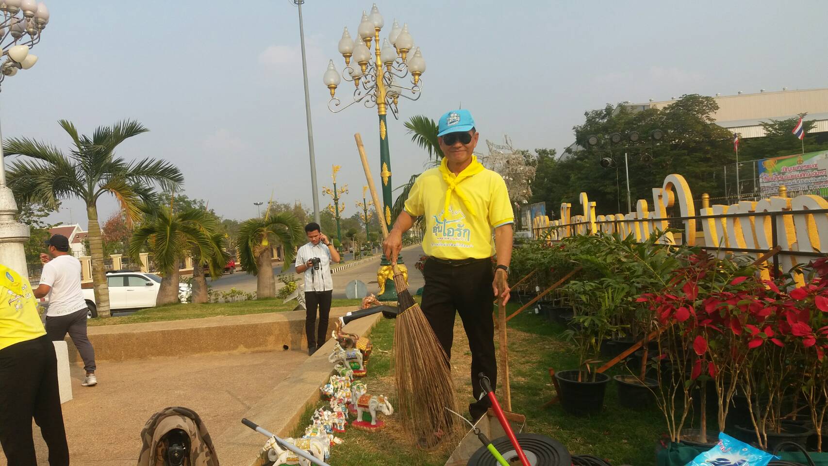 โครงการจิตอาสา “เราทำความดี ด้วยห้วใจ” กิจกรรมสาธารณประโยชน์ด้วยการทำความสะอาดบริเวณโดยรอบอนุสาวรีย์เจ้าพ่อพญาแล