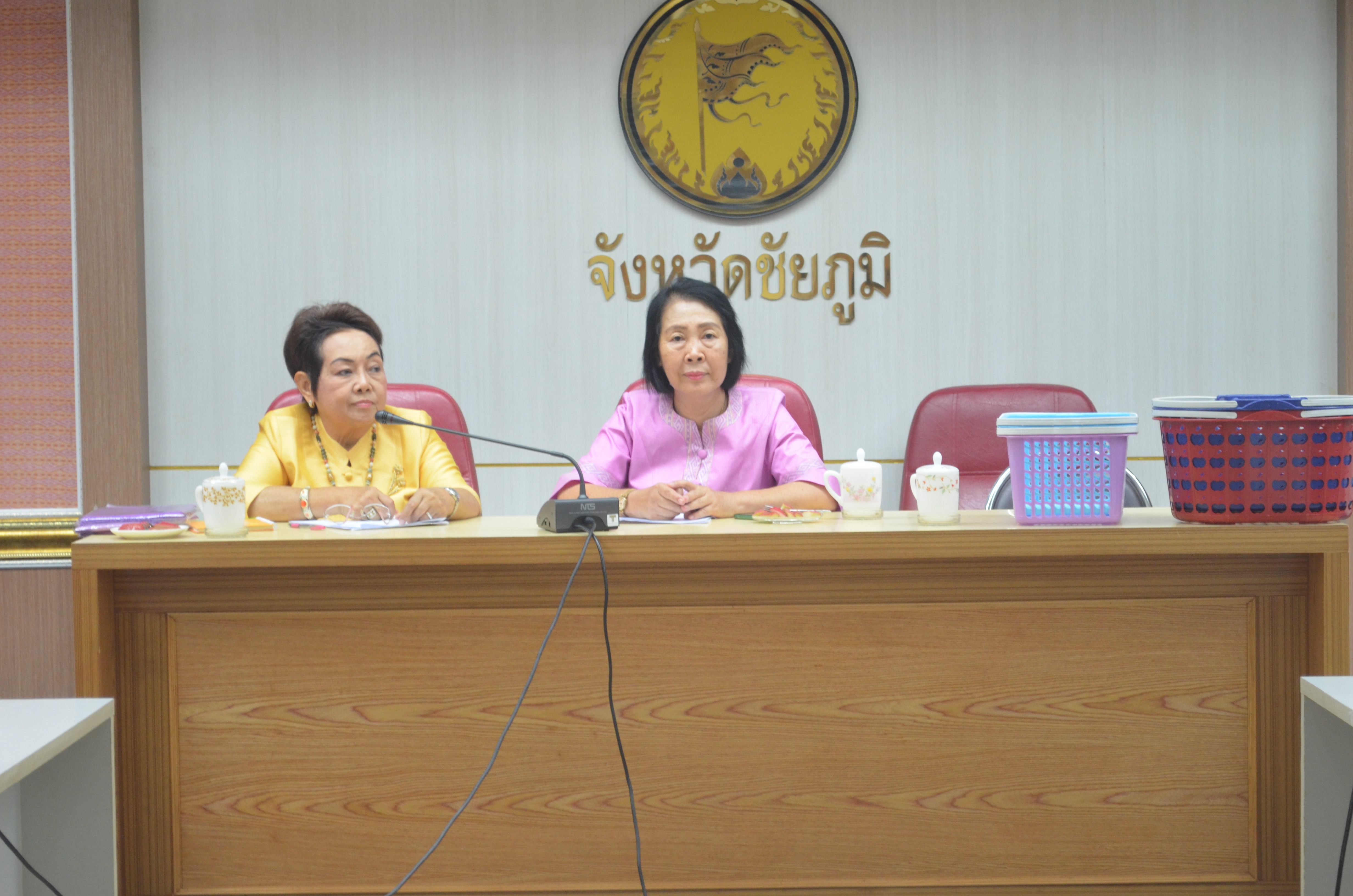 การประชุมคณะกรรมการพัฒนาสตรีจังหวัดชัยภูมิ เพื่อเตรียมการจัดงานวันสตรีสากล ประจำปี 2562