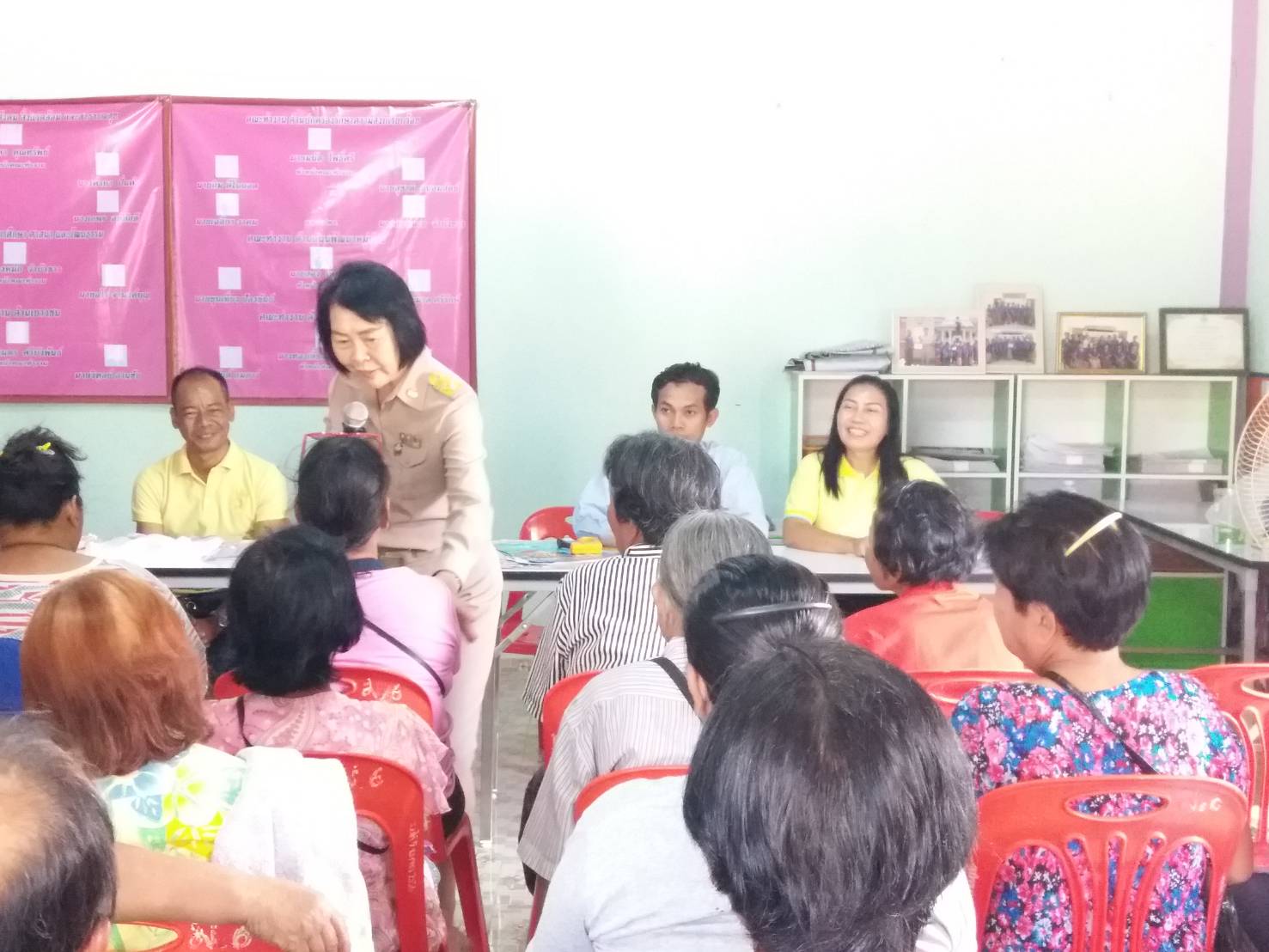 @ชัยภูมิ#ติดตามการฝึกอบรมถ่ายทอดภูมิปัญญาฯ ตามโครงการพัฒนาหมู่บ้านเศรษฐกิจพอเพียงต้นแบบ จังหวัดชัยภูมิ