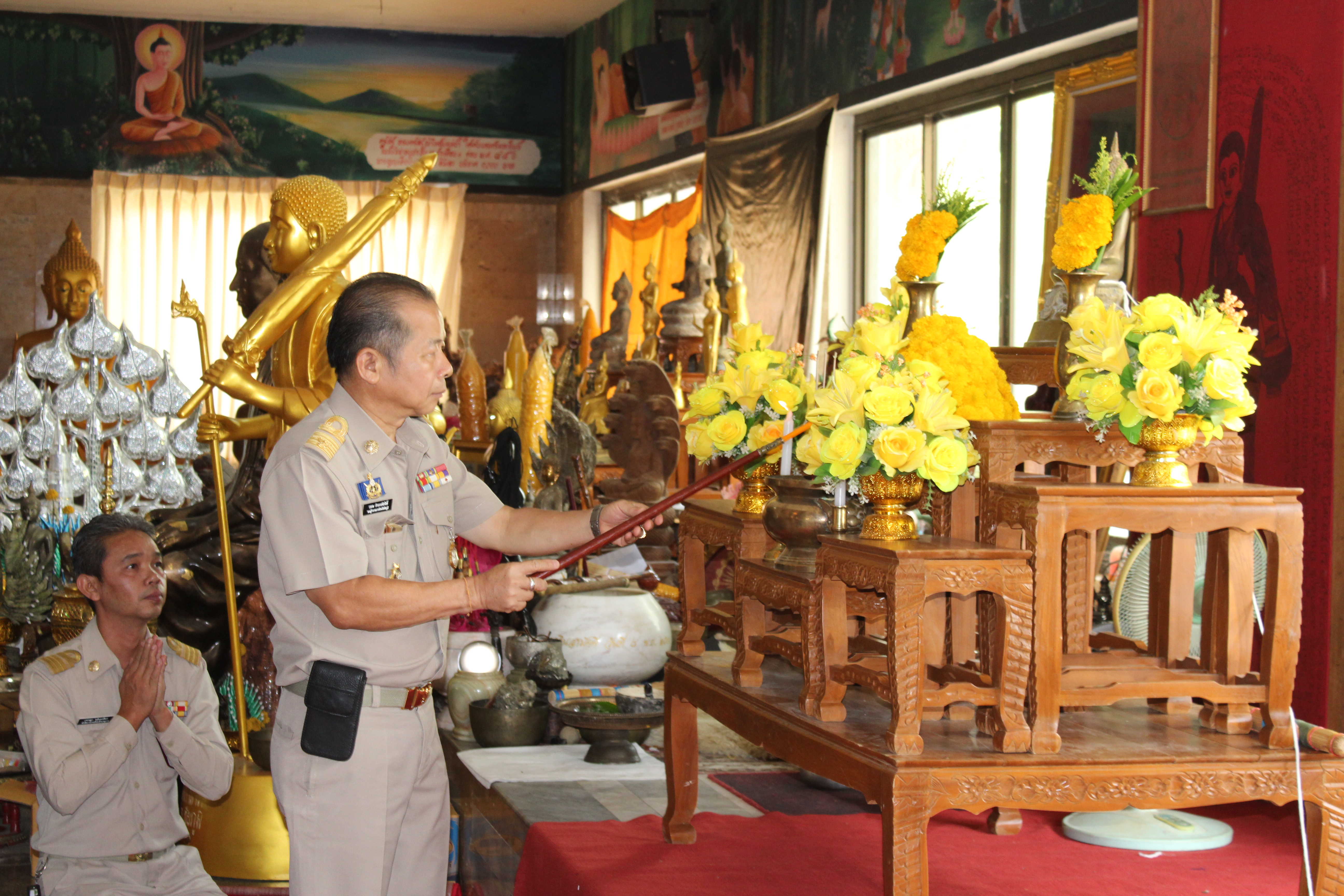 @ชัยภูมิ>>> ทอดผ้าป่ามหากุศลสมทบกองทุนพัฒนาเด็กชนบทจังหวัดชัยภูมิ2562