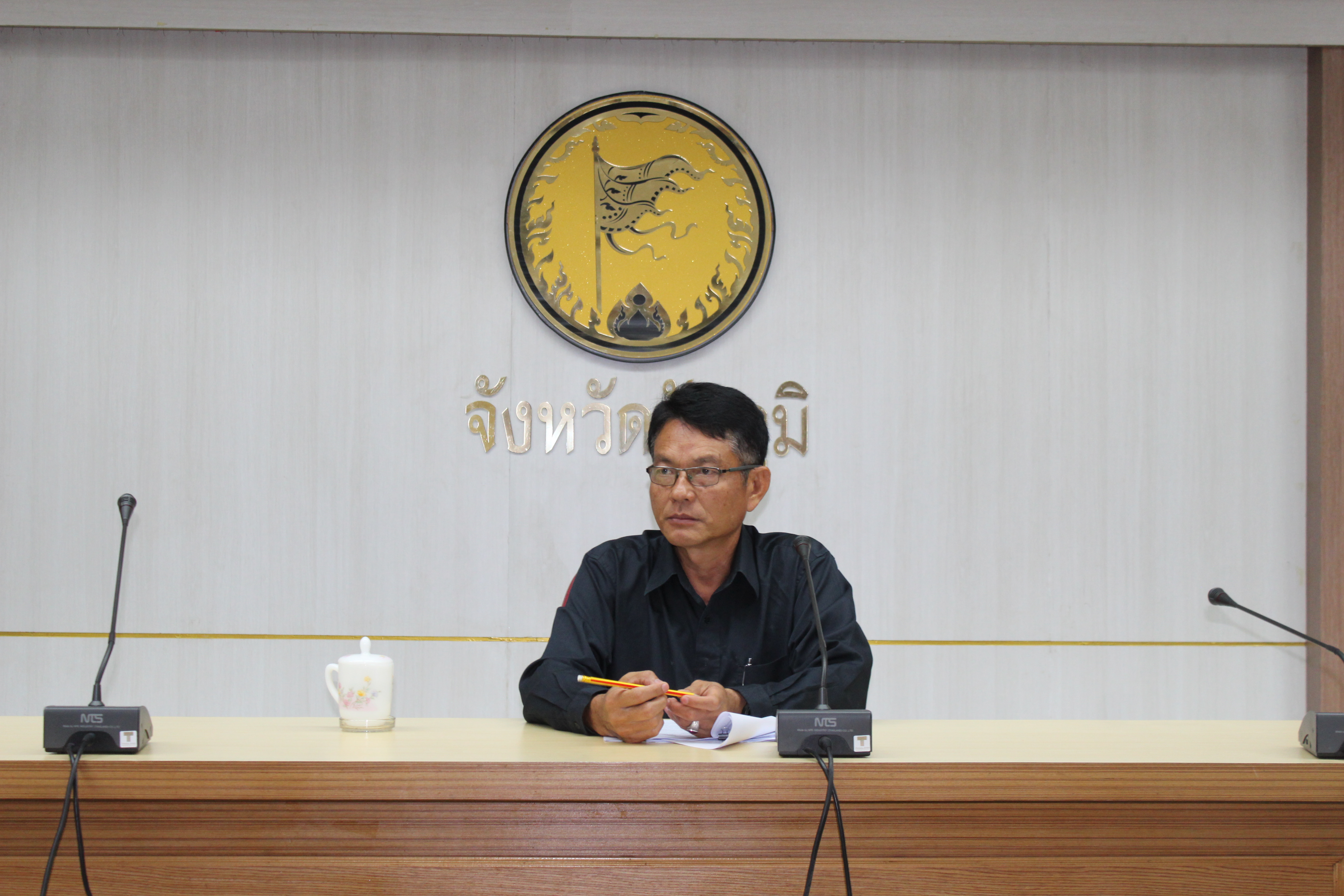 @ชัยภูมิ#การประชุมกลไกการขับเคลื่อนการจัดแสดง และจำหน่ายผลิตภัณฑ์ OTOP เพื่อสร้างความเข้าใจเกี่ยวกับการดำเนินงานโครงการ OTOP เคลื่อนที่ (OTOP Mobile)