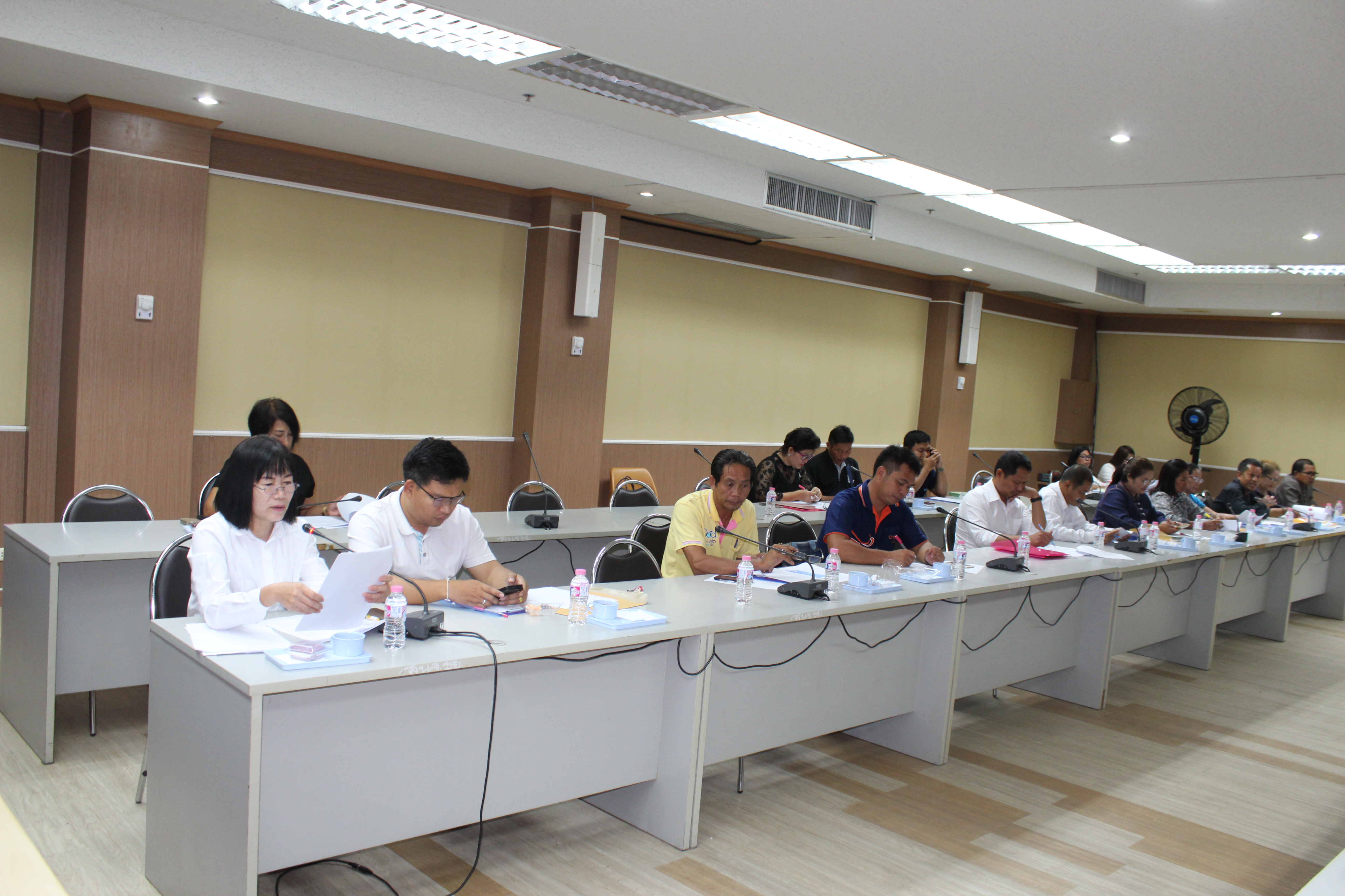 @ชัยภูมิ#การประชุมกลไกการขับเคลื่อนการจัดแสดง และจำหน่ายผลิตภัณฑ์ OTOP เพื่อสร้างความเข้าใจเกี่ยวกับการดำเนินงานโครงการ OTOP เคลื่อนที่ (OTOP Mobile)