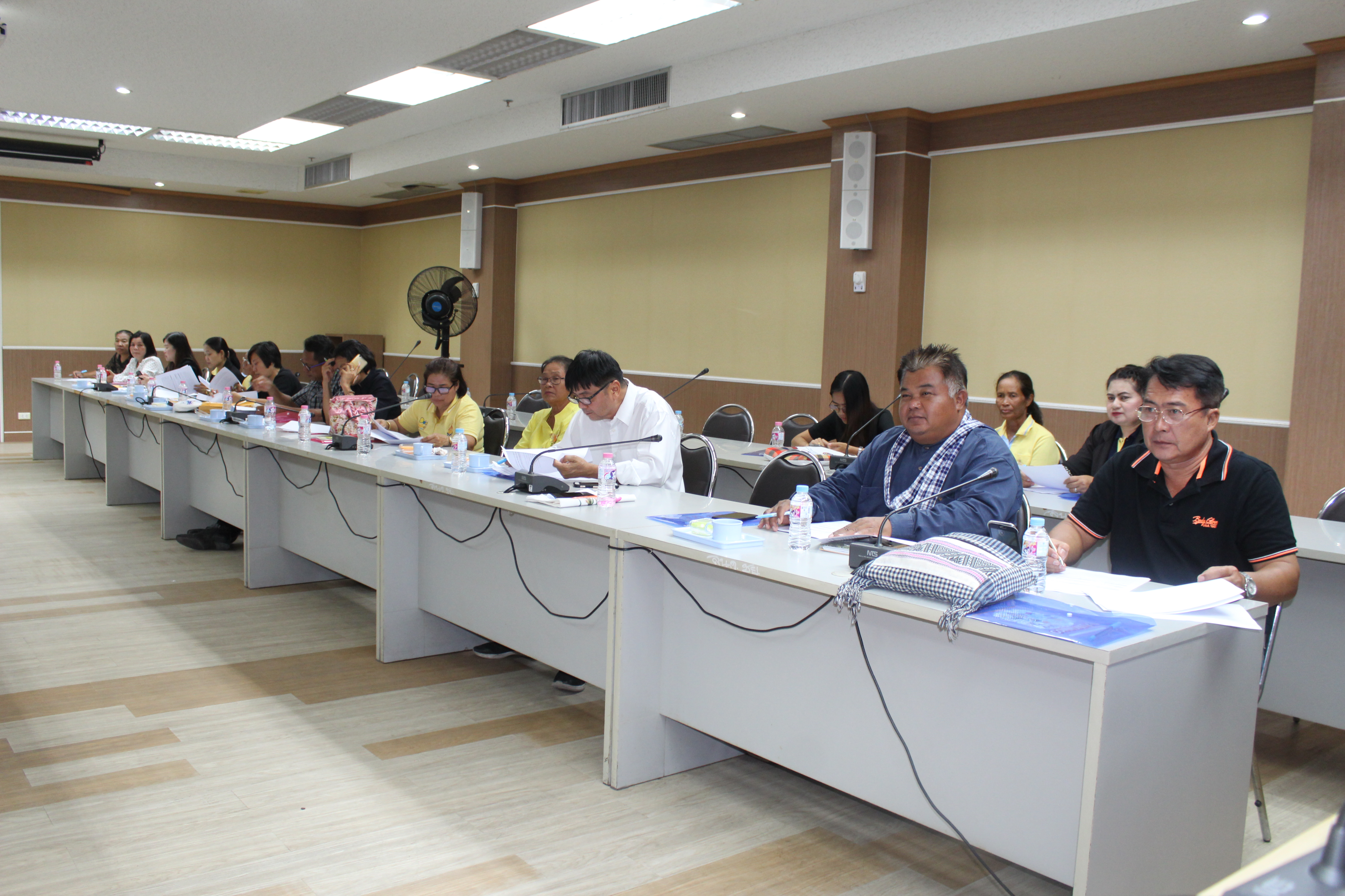 @ชัยภูมิ#การประชุมกลไกการขับเคลื่อนการจัดแสดง และจำหน่ายผลิตภัณฑ์ OTOP เพื่อสร้างความเข้าใจเกี่ยวกับการดำเนินงานโครงการ OTOP เคลื่อนที่ (OTOP Mobile)
