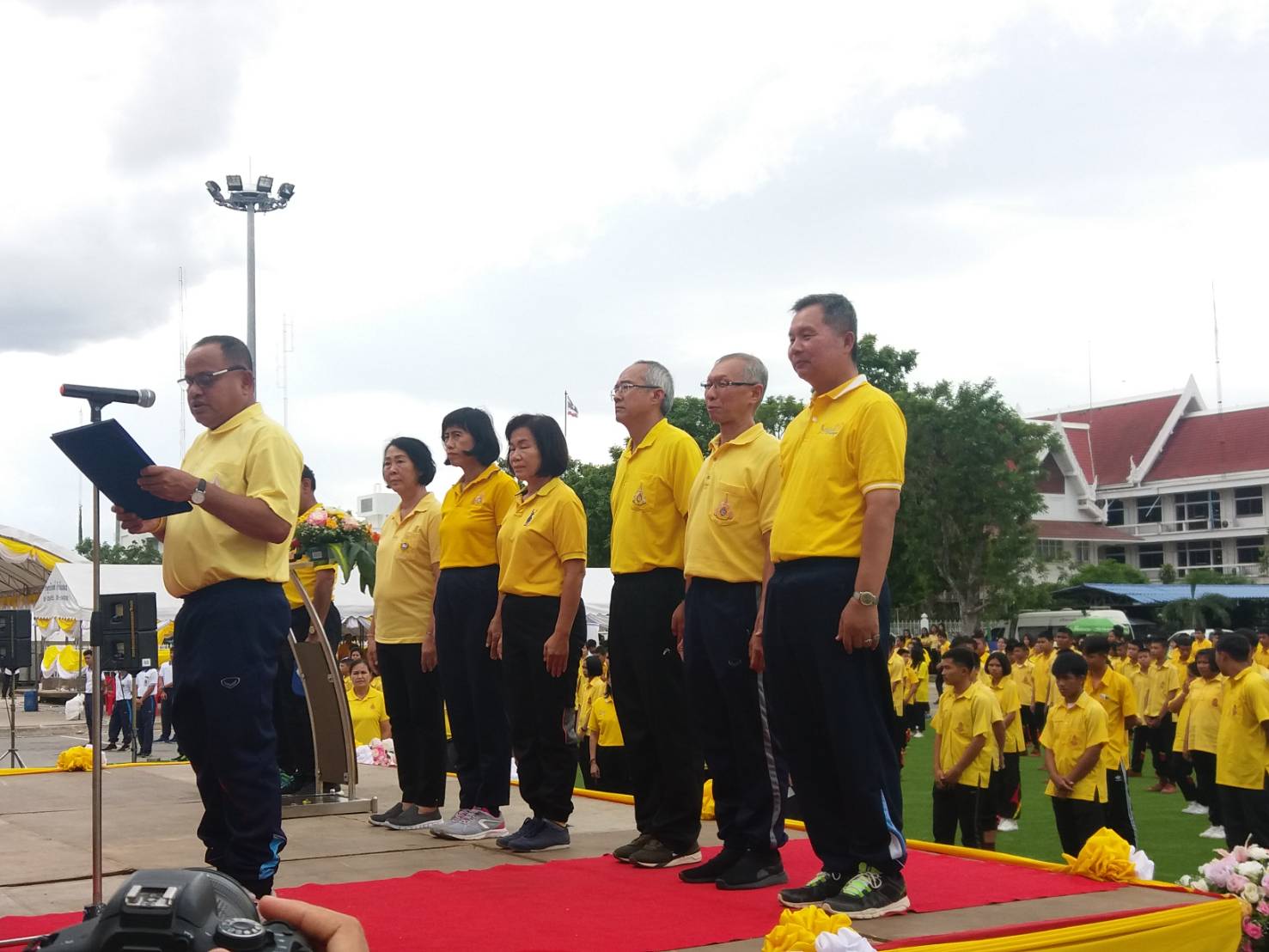 @ชัยภูมิ#โครงการเฉลิมพระเกียรติ เนื่องในโอกาสมหามงคลพระราชพิธีบรมราชาภิเษก  วันที่ 24 กรกฎาคม 2562 เวลา 16.00 น. นางอัจฉรา เคียงวิมลรัตน์ พัฒนาการจังหวัดชัยภูมิ ร่วมกิจกรรม “คีตะมวยไทย 10 ท่า ออกกำลังเพื่อสุขภาพ เฉลิมพระเกียรติฯ”