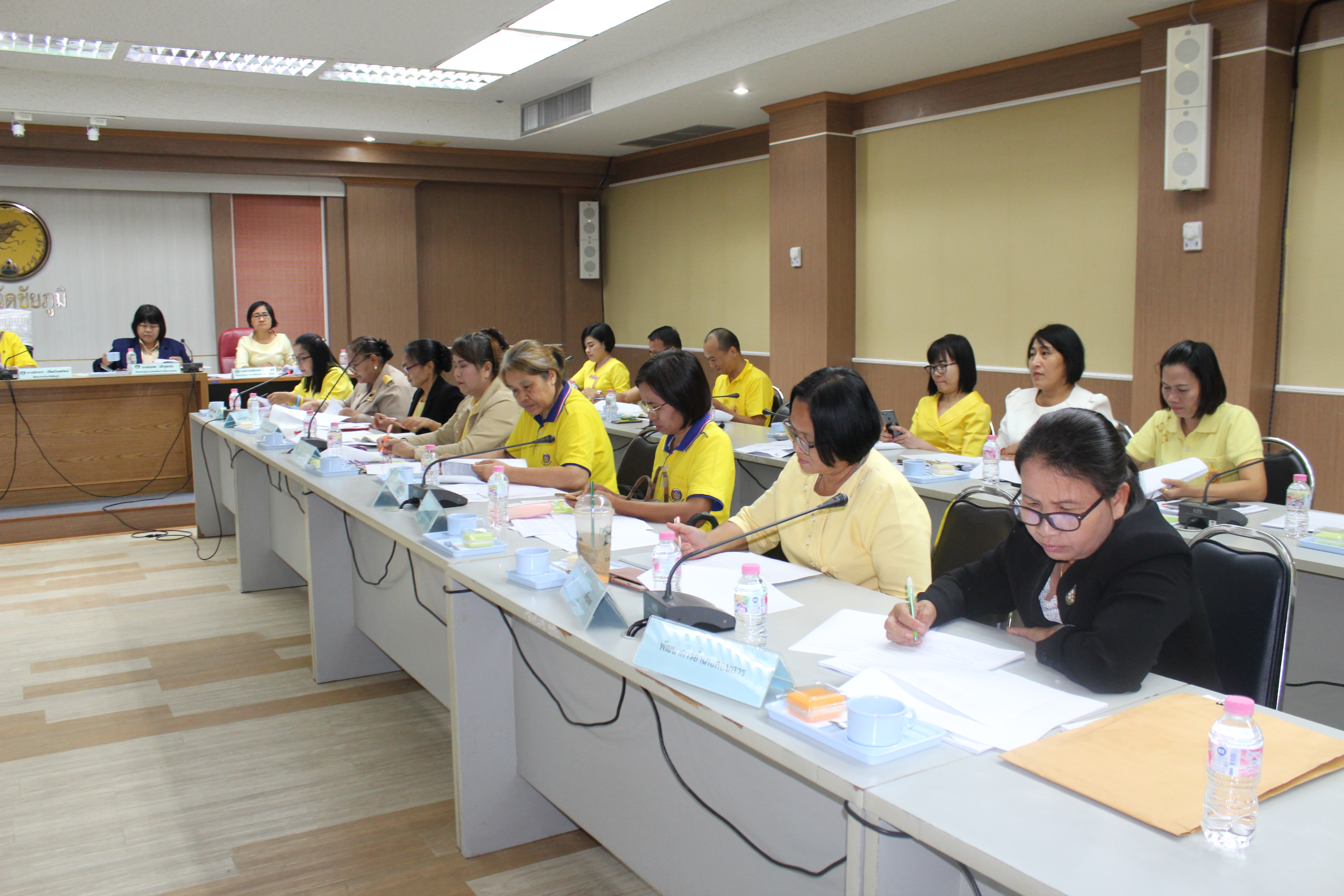 @ชัยภูมิ#การประชุมเจ้าหน้าที่บริหารงานพัฒาชุมชน ครั้งที่ 6/2562