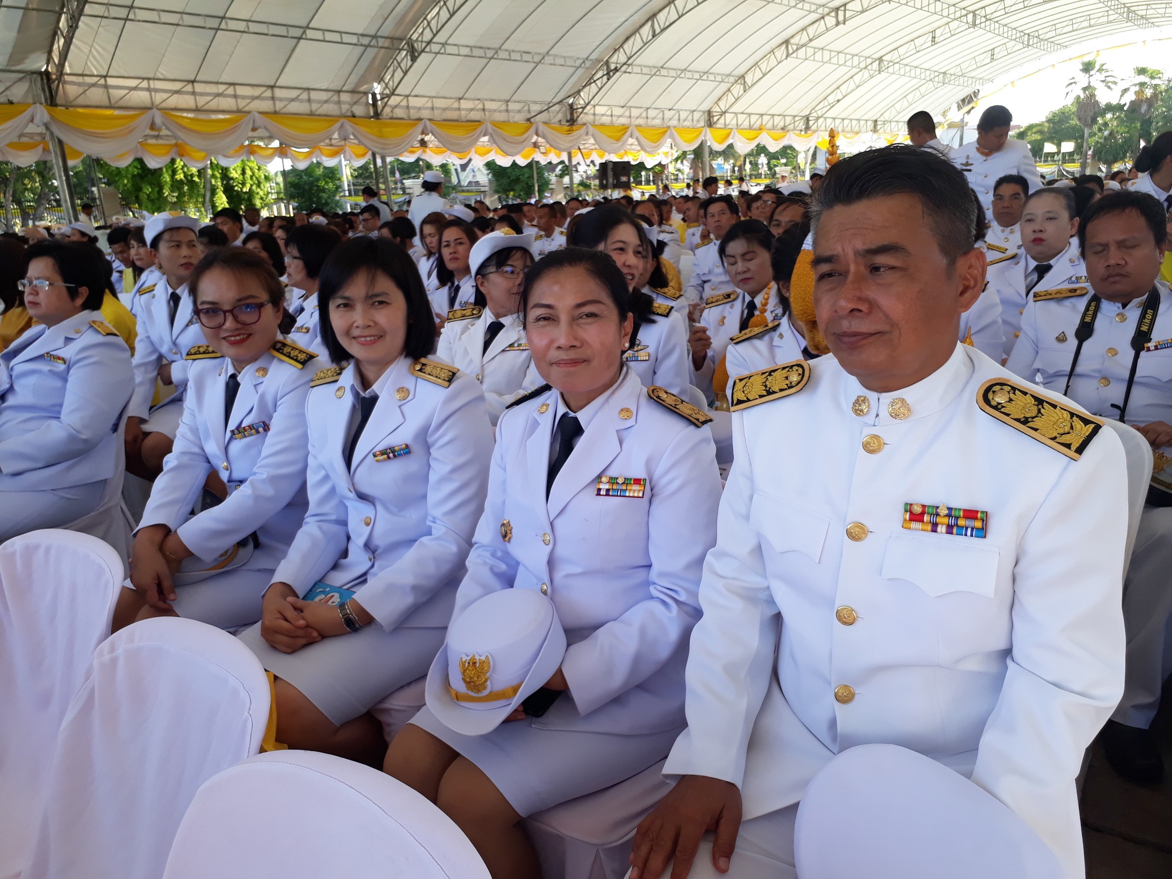 พัฒนาการจังหวัดชัยภูมิ ร่วมพิธีถวายเครื่องราชสักการะ และพิธีจุดเทียนถวายพระพรชัยมงคล เนื่องในวันเฉลิมพระชนมพรรษาพระบาทสมเด็จพระเจ้าอยู่หัว ประจำปี พ.ศ.2562