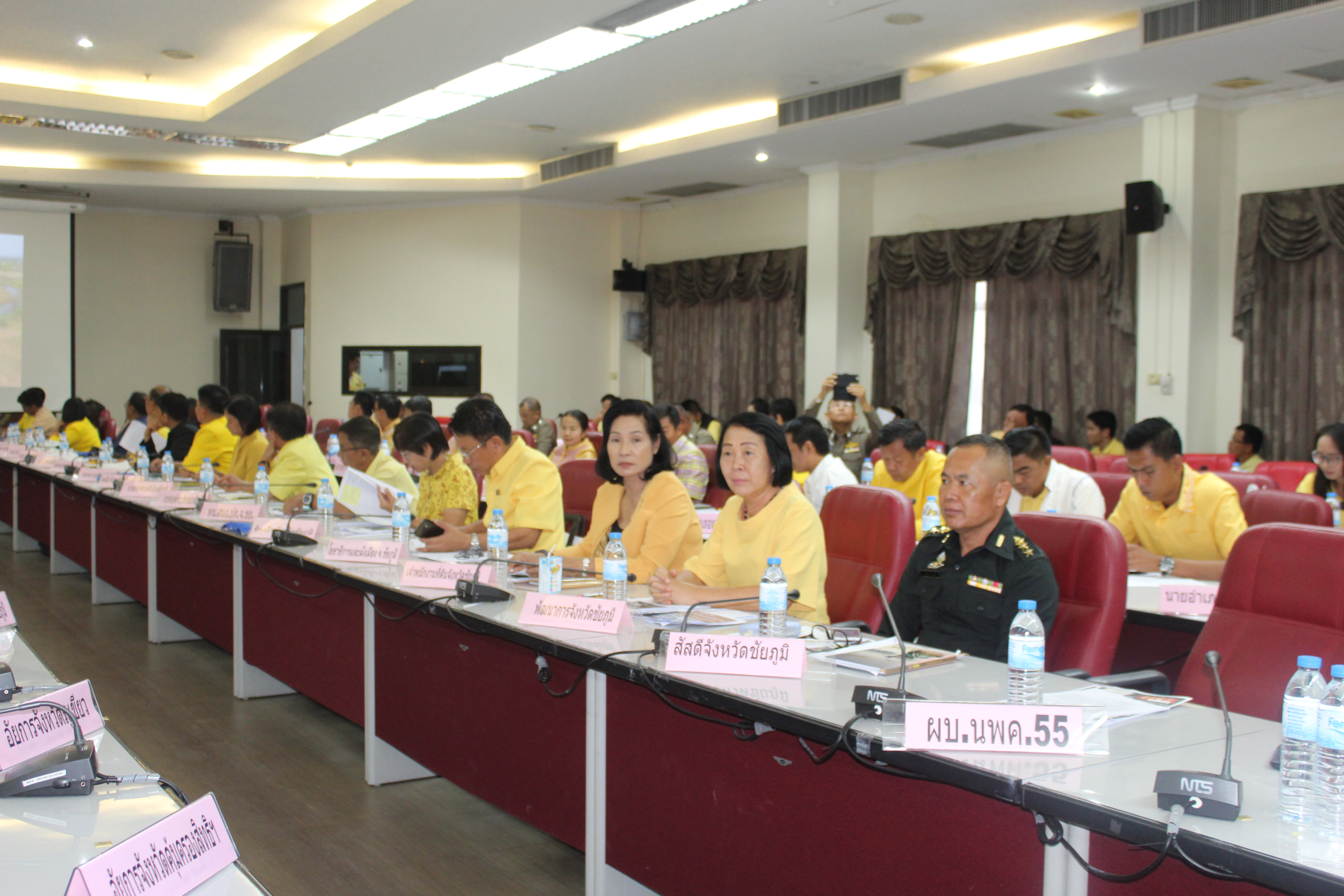 นางอัจฉรา เคียงวิมลรัตน์ พัฒนาการจังหวัดชัยภูมิ ร่วมการประชุมคณะกรมการจังหวัดชัยภูมิ ครั้งที่ 7/2562