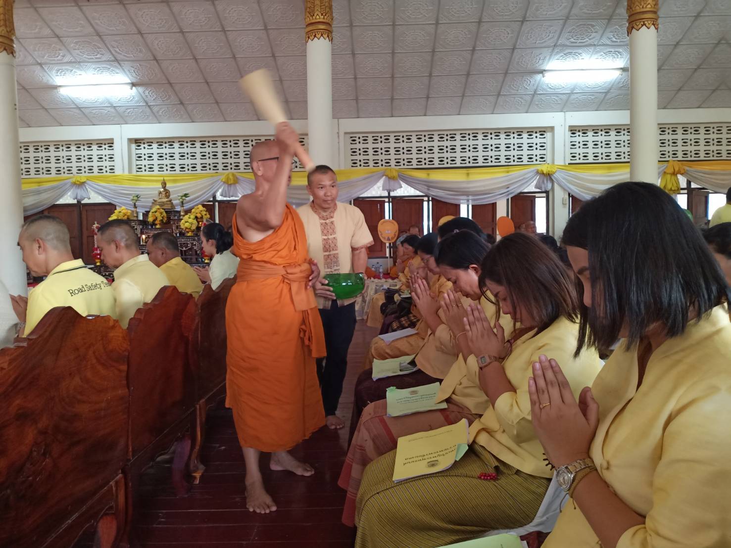 @ชัยภูมิ#พิธีเจริญพระพุทธมนต์ถวายพระพรชัยมงคล แด่สมเด็จพระนางเจ้าสิริกิติ์ พระบรมราชินีนาถ พระบรมราชชนนีพันปีหลวง พระบาทสมเด็จพระวชิรเกล้าพระเจ้าอยู่หัว และสมเด็จพระนางเจ้าฯ พระบรมราชินี ณ วัดชุมพลสวรรค์ บ้านท่าหว้า. ต.บ้านค่าย อ.เมืองชัยภูมิ จ.ชัยภูมิ