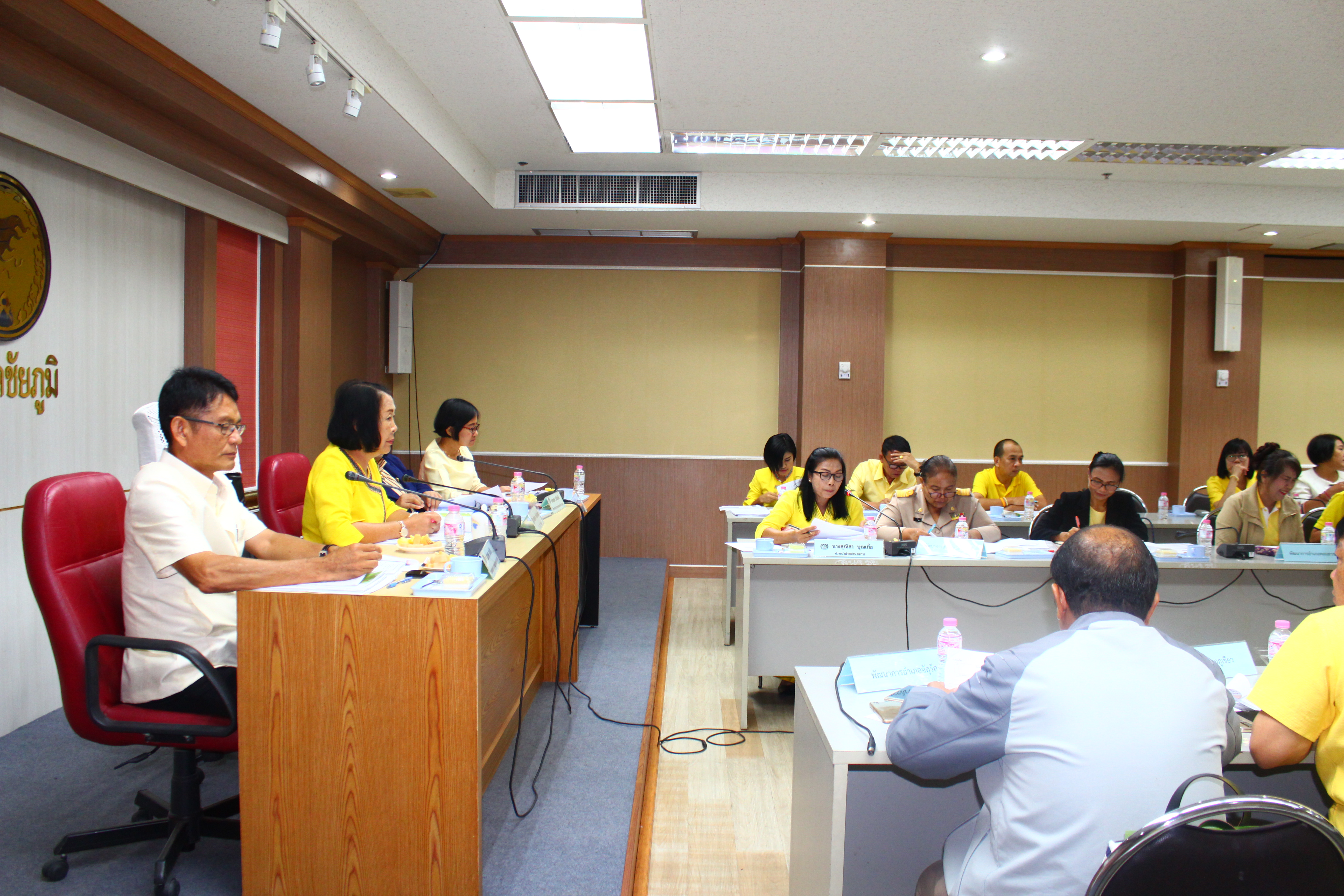 @ชัยภูมิ#การประชุมเจ้าหน้าที่บริหารงานพัฒาชุมชน ครั้งที่ 6/2562
