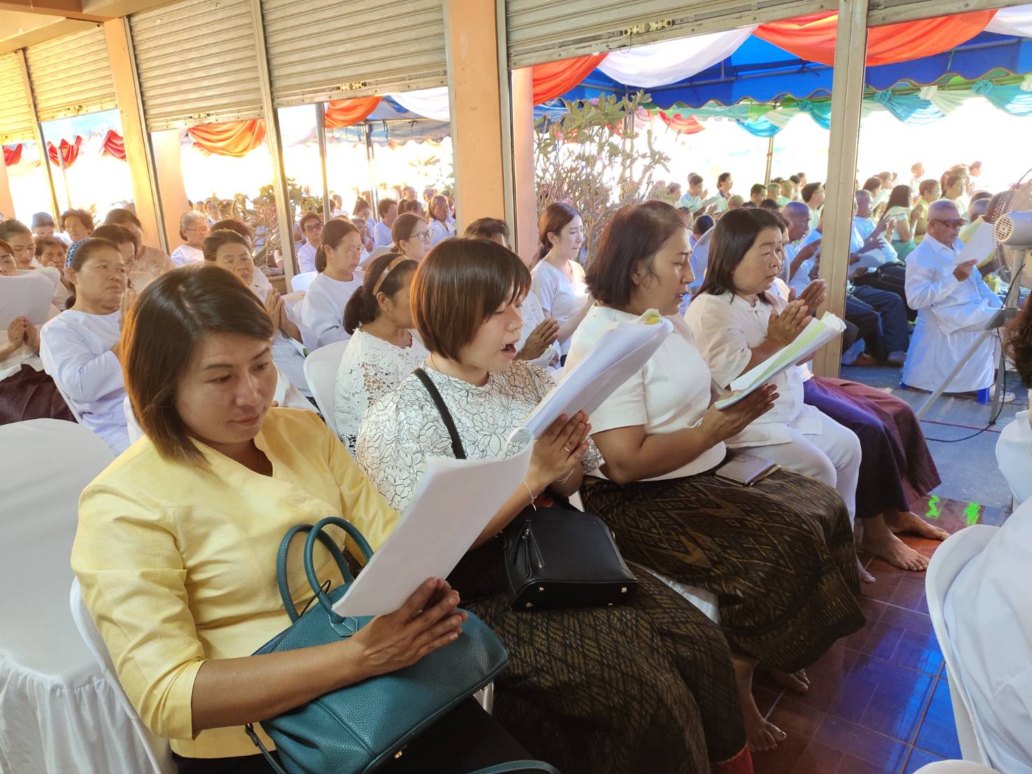 @ชัยภูมิเมืองแห่งความสุข #พจ.ชัยภูมิ มอบหมายหัวหน้ากลุ่มงานส่งเสริมร่วมพิธีเจริญพระพุทธมนต์