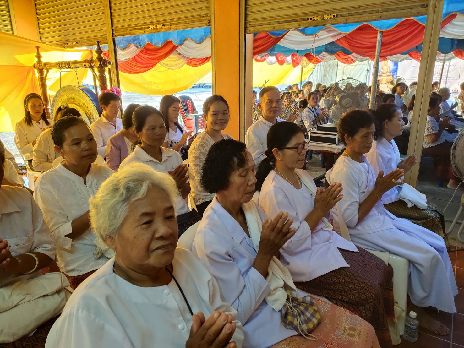 @ชัยภูมิเมืองแห่งความสุข #พจ.ชัยภูมิ มอบหมายหัวหน้ากลุ่มงานส่งเสริมร่วมพิธีเจริญพระพุทธมนต์