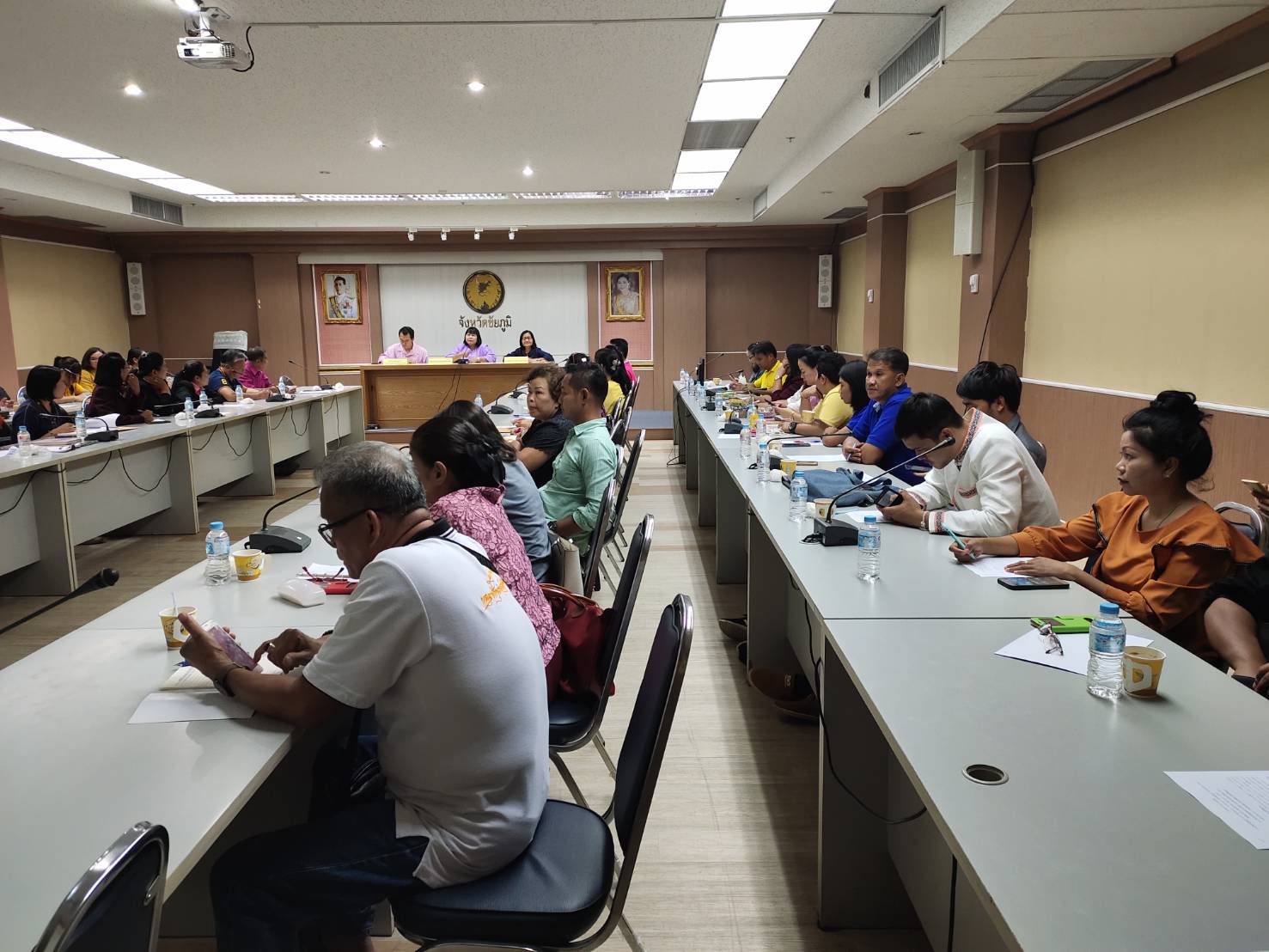 @ชัยภูมิเมืองแห่งความสุข #พช.ชัยภูมิ จัดประชุมการจำหน่ายสินค้า OTOP ในระบบ E-commerce จังหวัดชัยภูมิ ปีงบประมาณ 2563