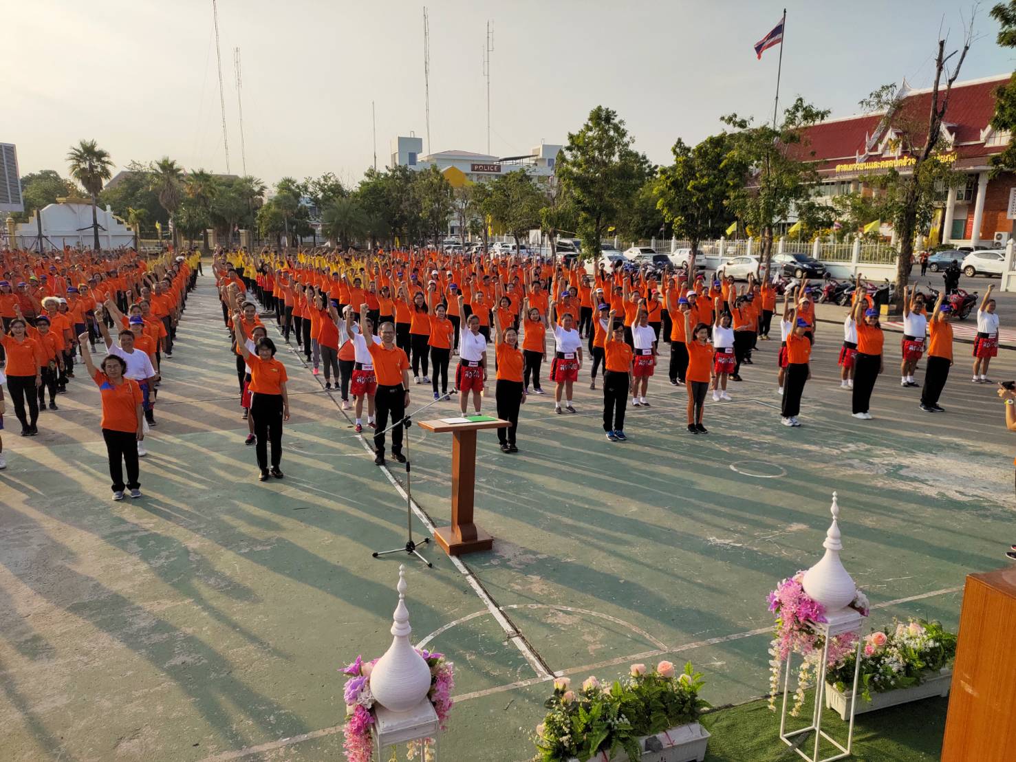 @ชัยภูมิเมืองความแห่งสุข #สพจ.ชัยภูมิ ร่วมมหกรรมวาระคนชัยภูมิ ลดอ้วน ลดพุง ลดโรค