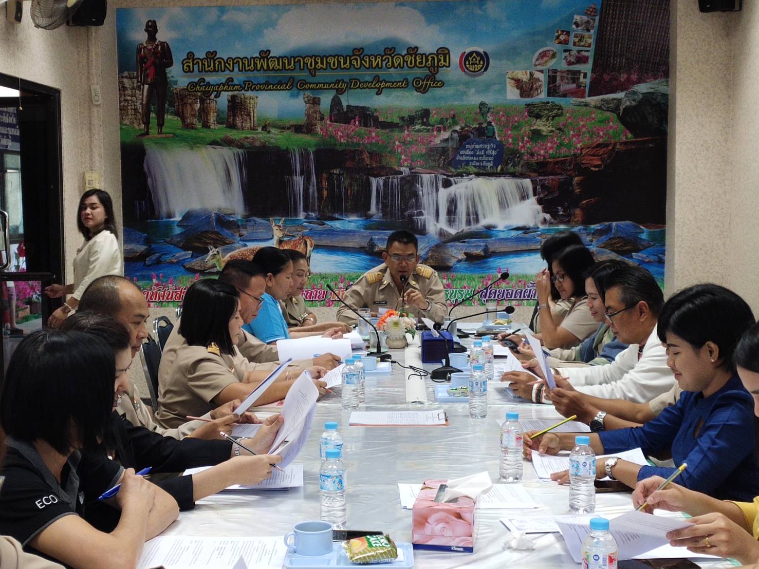 @ชัยภูมิเมืองแห่งความสุข #สพจ.ชัยภูมิ จัดประชุมเตรียมจัดมหกรรมกองทุนแม่ของแผ่นดินจังหวัดชัยภูมิ ประจำปี 2562