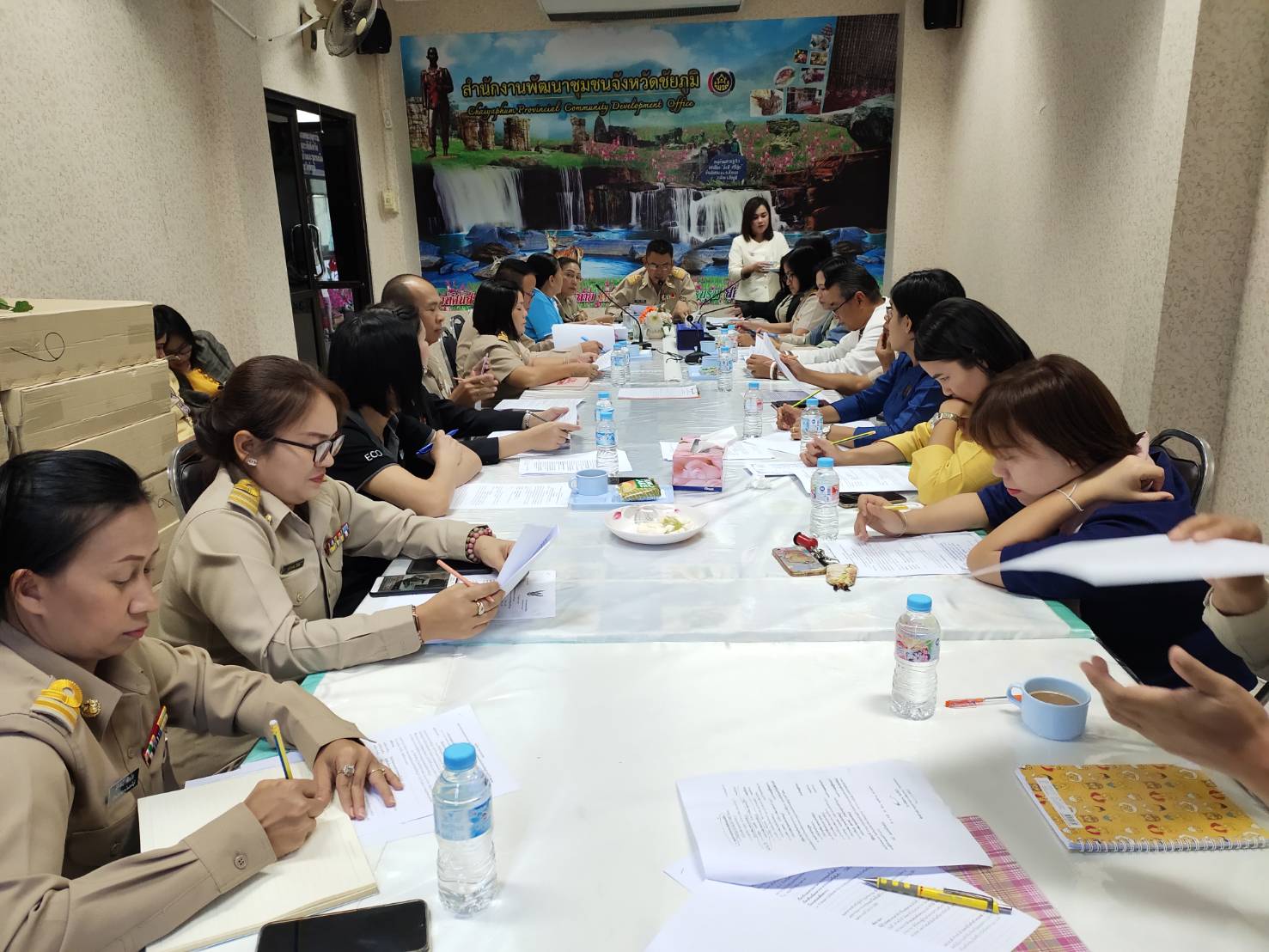 @ชัยภูมิเมืองแห่งความสุข #สพจ.ชัยภูมิ จัดประชุมเตรียมจัดมหกรรมกองทุนแม่ของแผ่นดินจังหวัดชัยภูมิ ประจำปี 2562