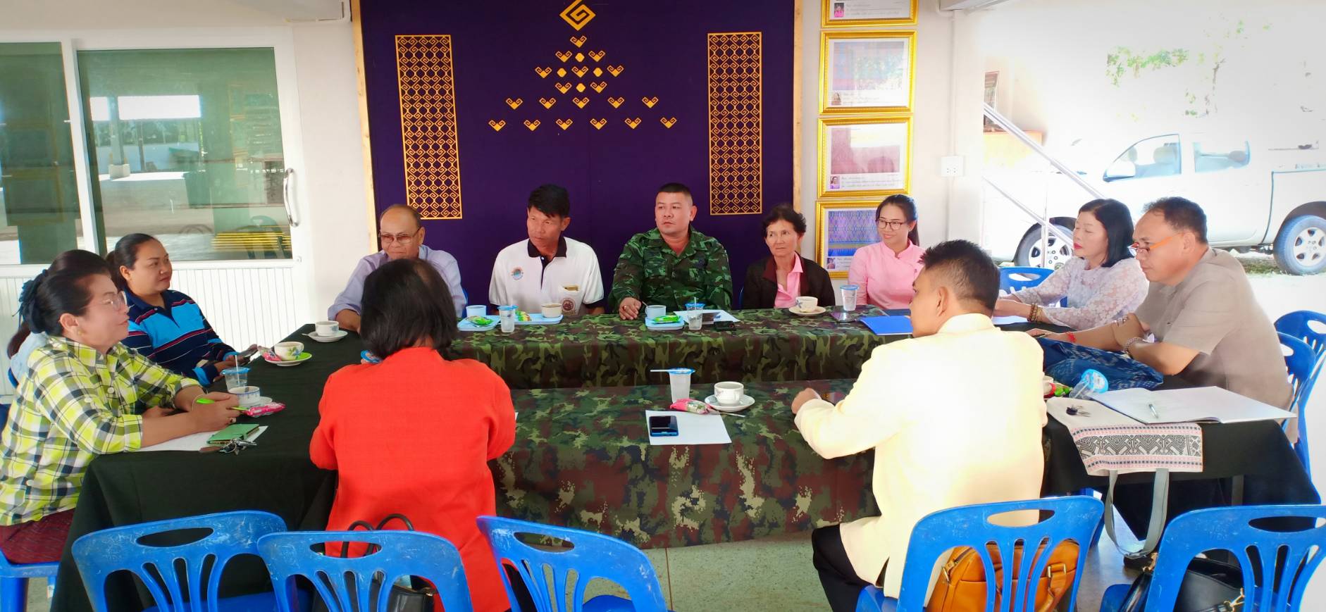 @ชัยภูมิเมืองแห่งความสุข #พจ.ชัยภูมิ ประชุมเตรียมความพร้อมการดำเนินงาน พิพิธภัณฑ์ผ้าโบราณตำนานเมืองเจ้าพ่อพญาแล