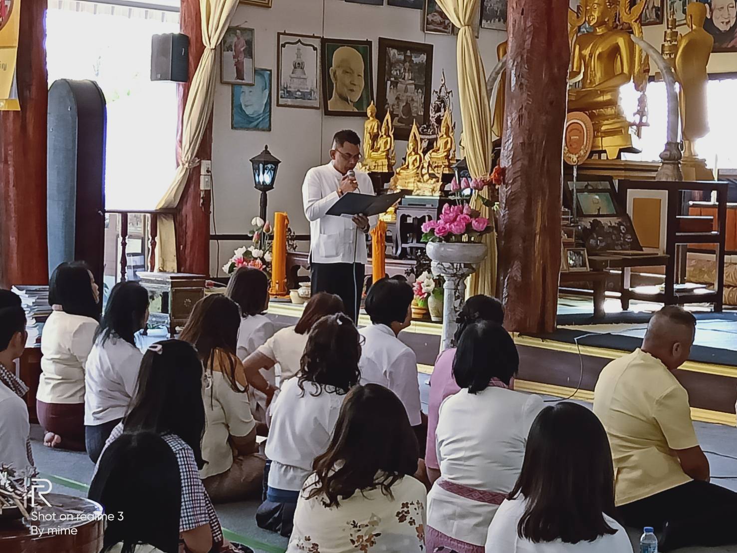 พัฒนาการจังหวัดชัยภูมิ มอบหมายให้ นายโดมทอง ดิเรกศิลป์ หัวหน้ากลุ่มงานยุทธศาสตร์การพัฒนาชุมชน เป็นประธานเปิดโครงการ “เสริมสร้างจริยธรรมบุคลากรสู่องค์กรคุณธรรม”