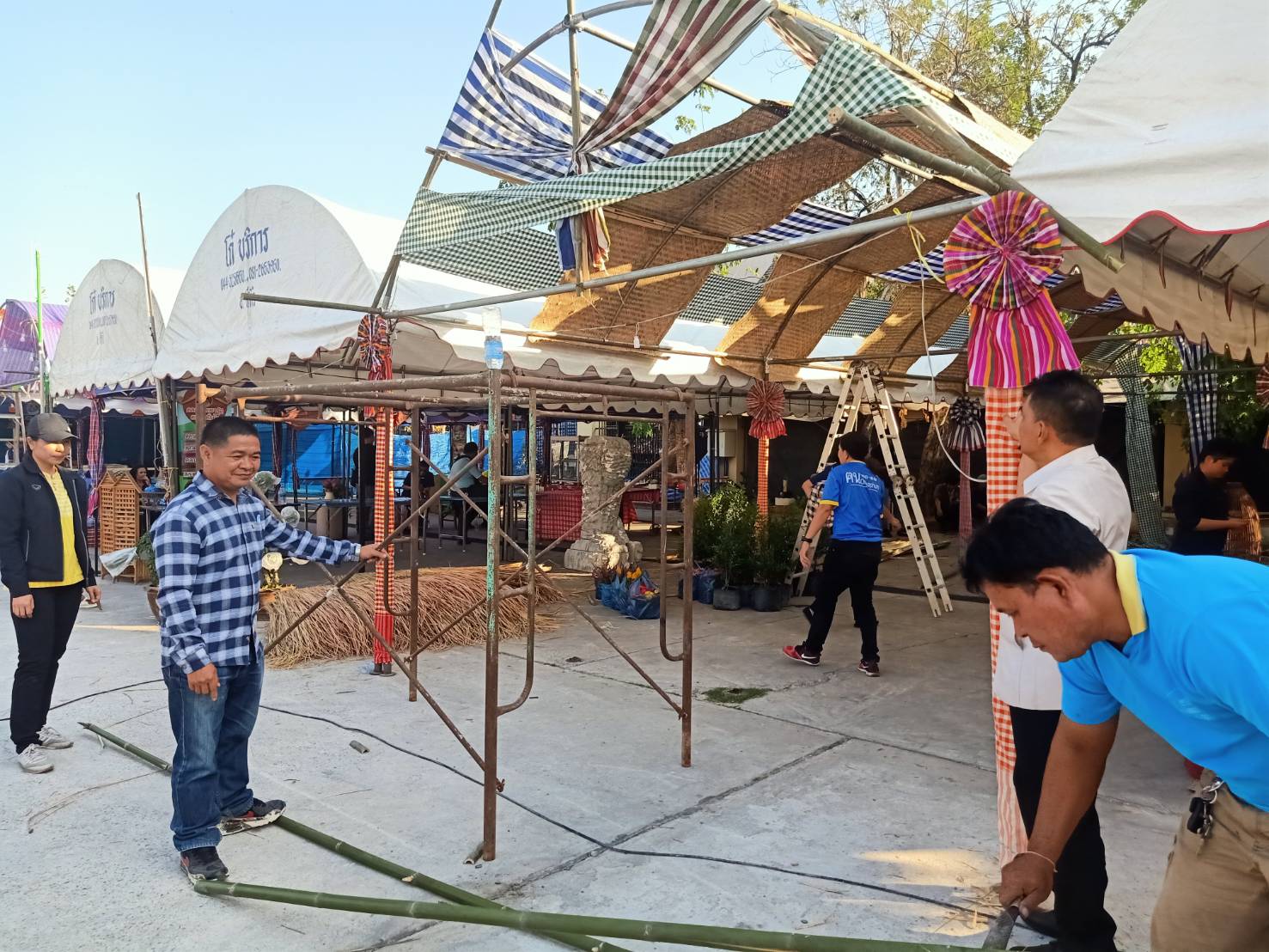 พช.ชัยภูมิร่วมใจเตรียมความพร้อมงานเจ้าพ่อพญาแล ปี2563