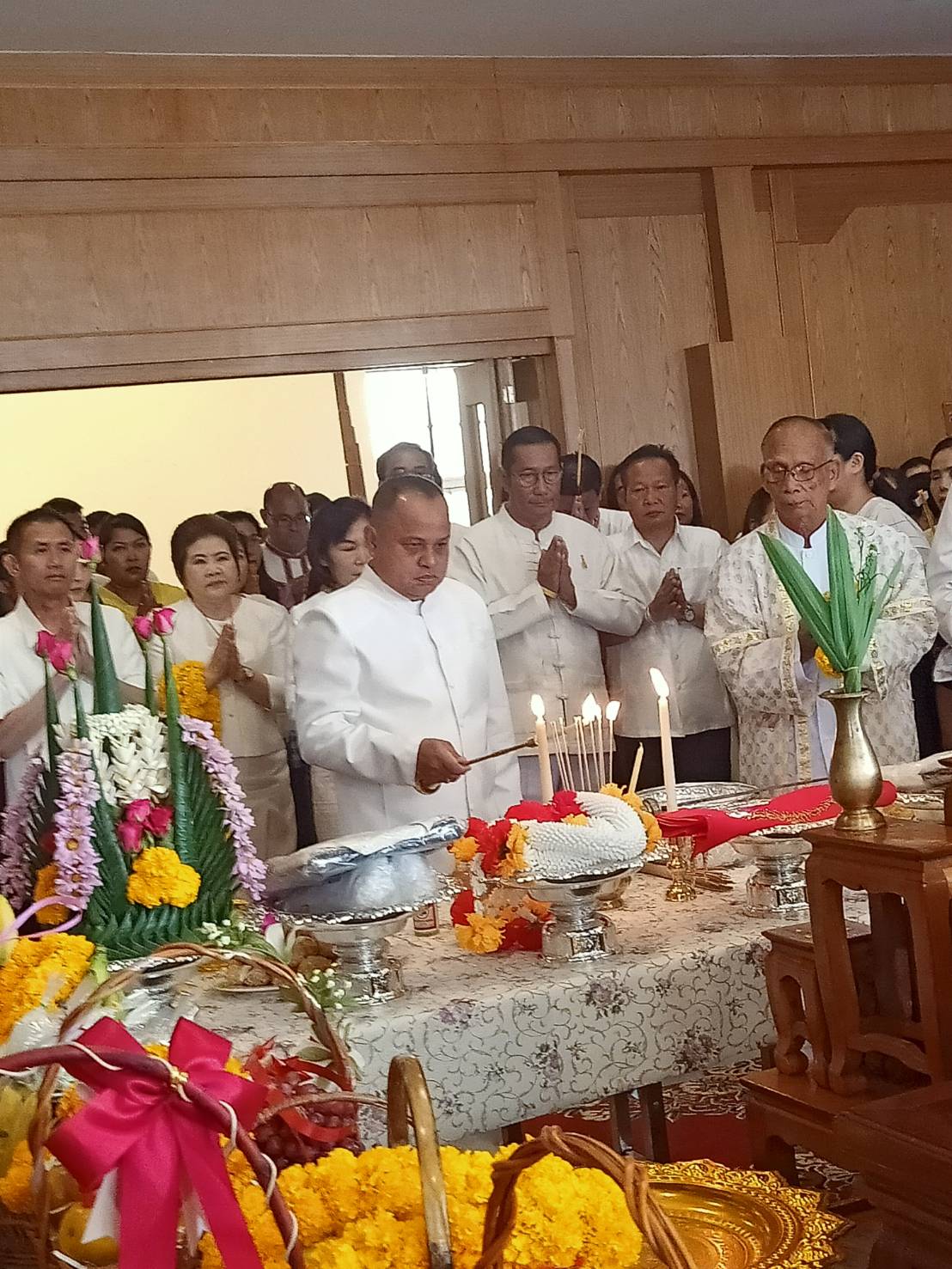 พช.ชัยภูมิร่วมพิธีขึ้นบายศรีเจ้าพ่อพญาแล ประจำปี2563