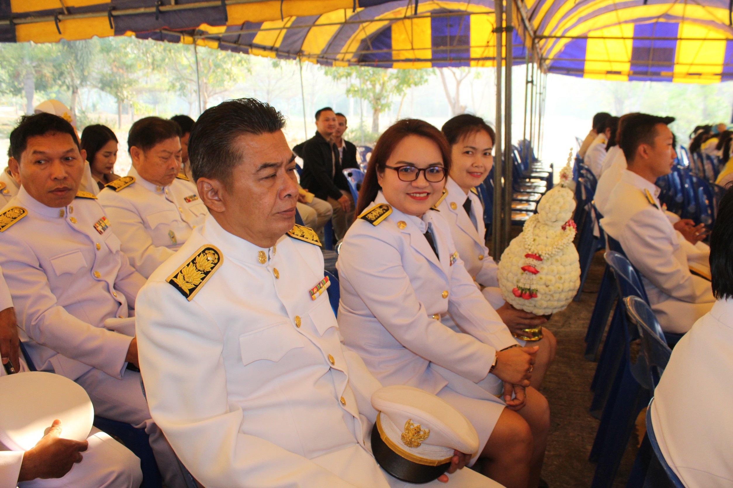 พช.ชัยภูมิ ร่วมถวายพานพุ่มสักการะ เนื่องในโอกาสวันพ่อขุนรามคำแหงมหาราช