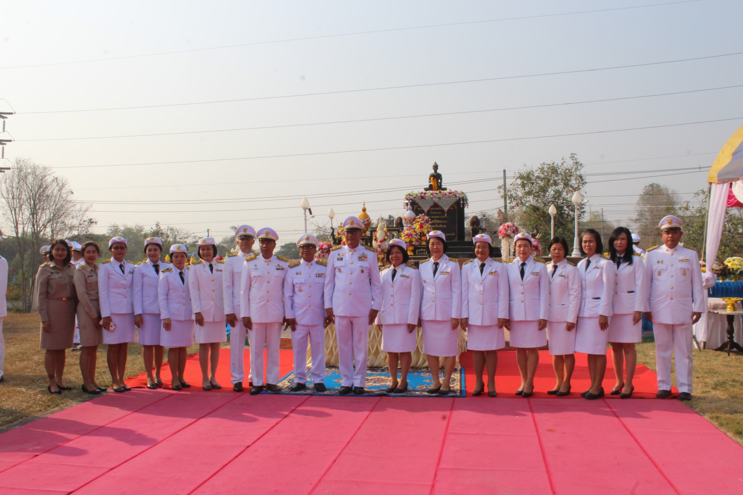 พช.ชัยภูมิ ร่วมถวายพานพุ่มสักการะ เนื่องในโอกาสวันพ่อขุนรามคำแหงมหาราช