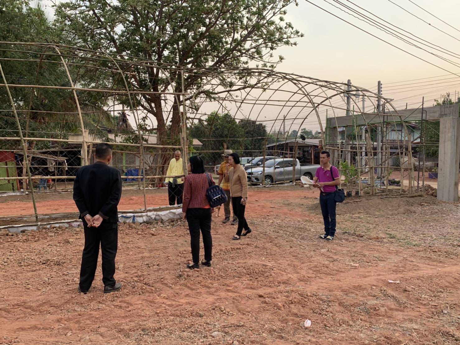 ชัยภูมิ เตรียมความพร้อมโครงการบ้านนี้มีรัก ปลูกผักกินเอง