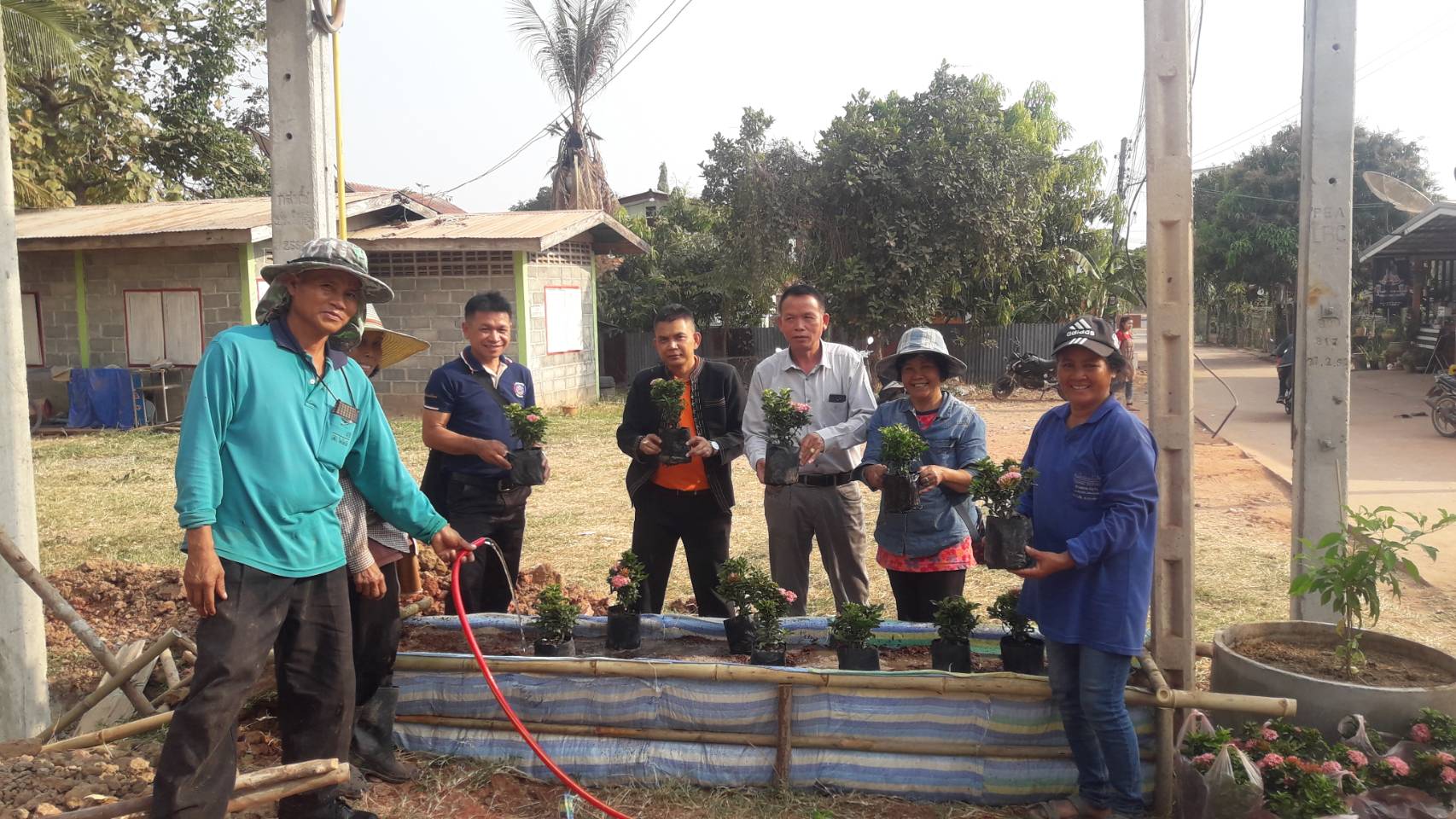 ชัยภูมิ เตรียมความพร้อมโครงการบ้านนี้มีรัก ปลูกผักกินเอง