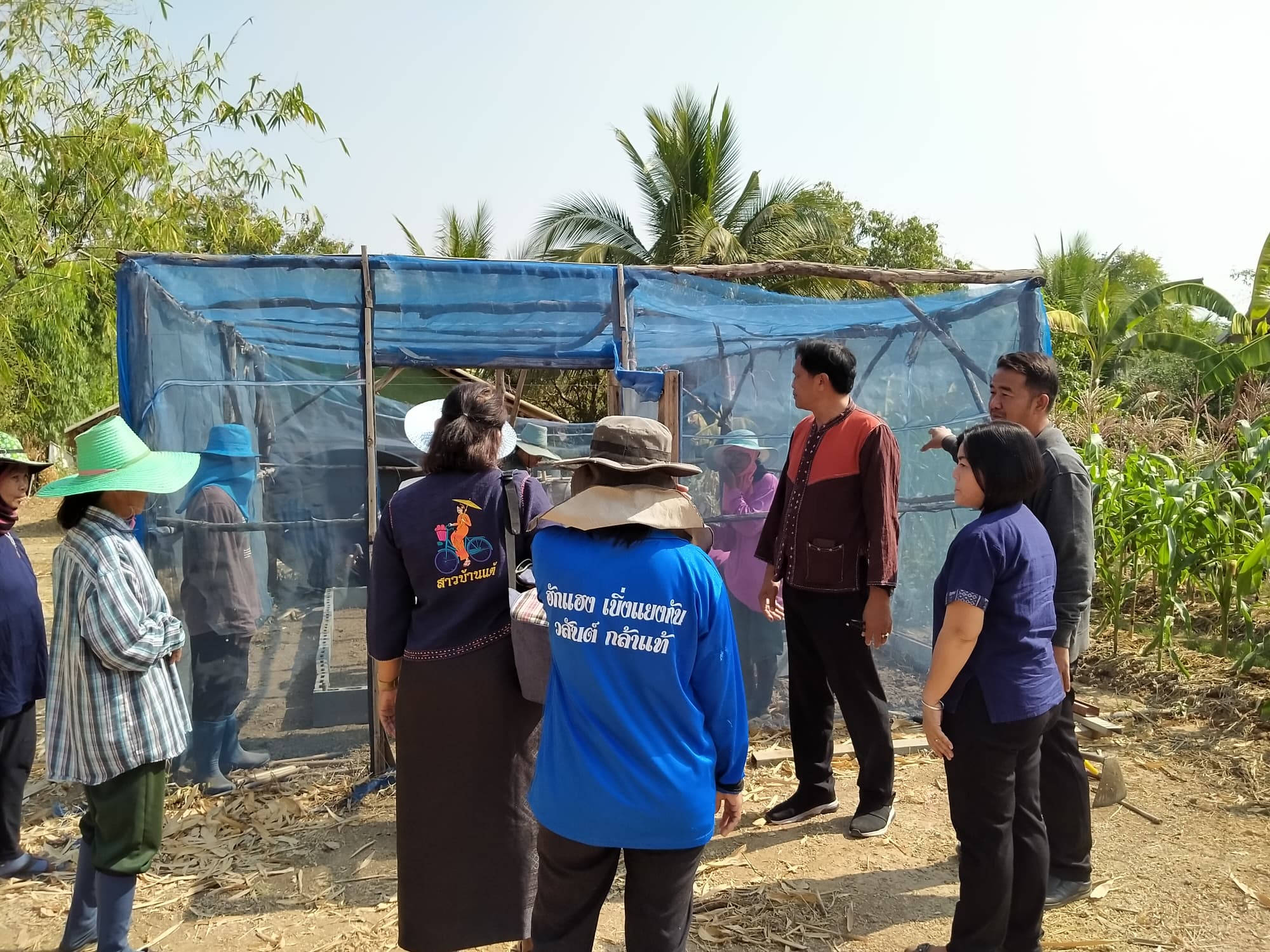 พช.ชัยภูมิ ติดตามการเตรียมความพร้อมโครงการบ้านนี้มีรักปลูกผักกินเองและกิจกรรมเนื่องในวันครบรอบ 51 ปี