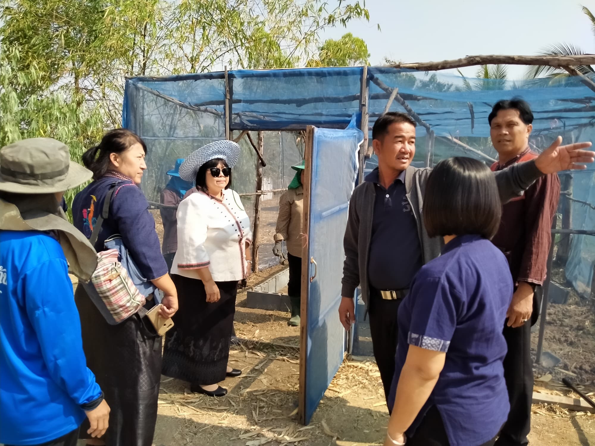พช.ชัยภูมิ ติดตามการเตรียมความพร้อมโครงการบ้านนี้มีรักปลูกผักกินเองและกิจกรรมเนื่องในวันครบรอบ 51 ปี