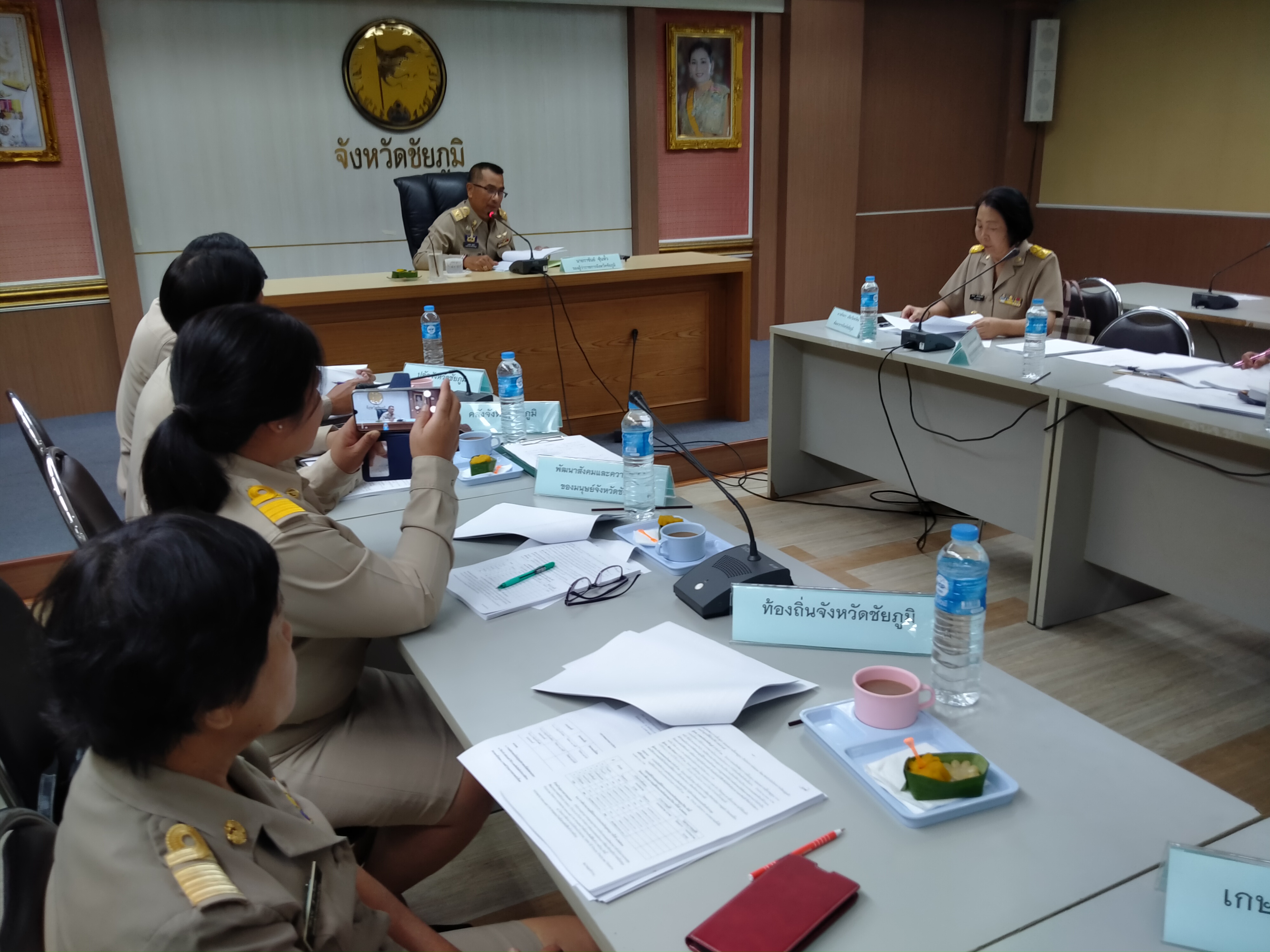 จ.ชัยภูมิ ประชุมคณะอนุกรรมการบริหารกองทุนพัฒนาบทบาทสตรีระดับจังหวัด(อกส.จ.) จังหวัดชัยภูมิ ครั้งที่ 2/2563