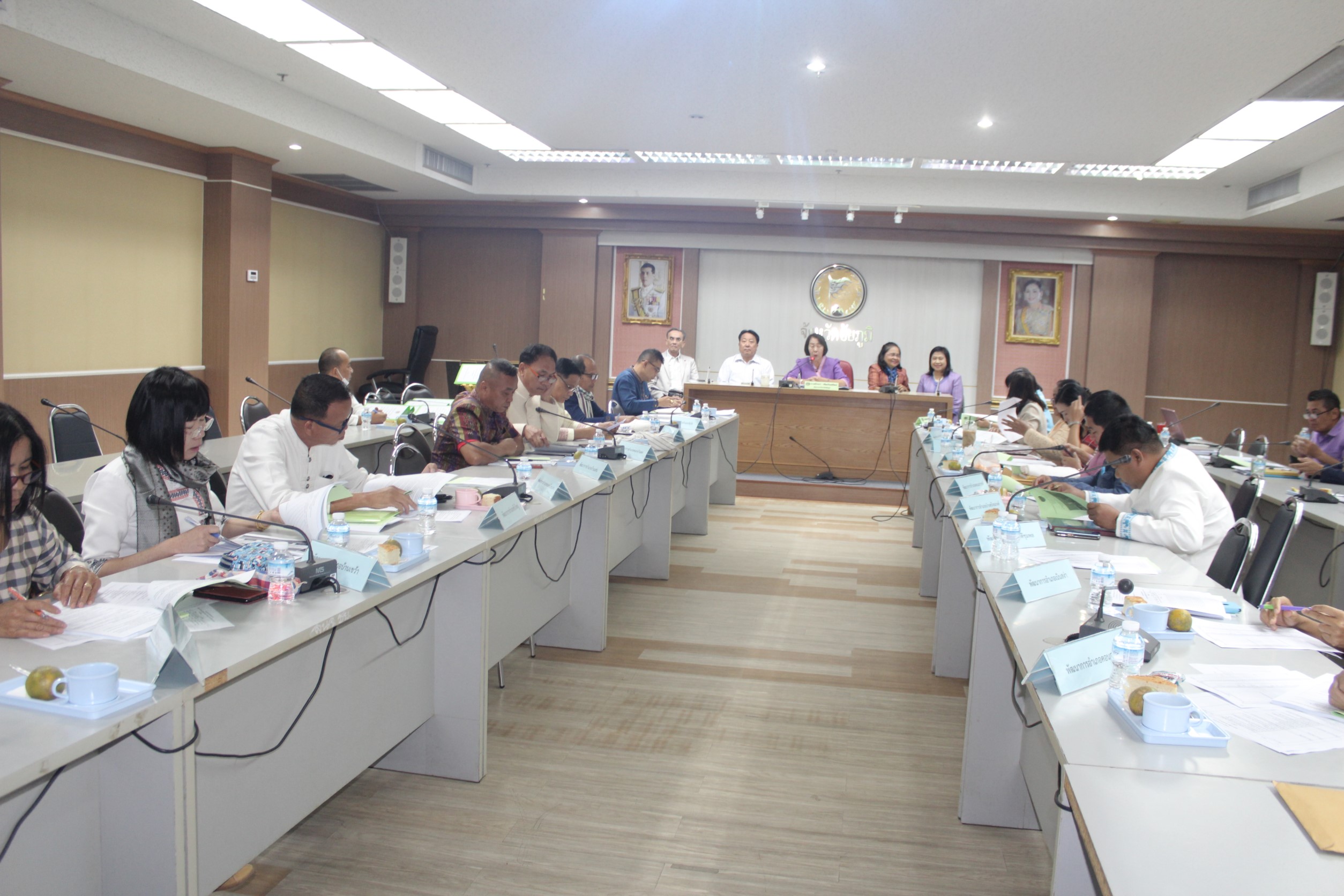 พช.ชัยภูมิประชุมพัฒนาการอำเภอและนักวิชาการพัฒนาชุมชนจังหวัดชัยภูมิ ประจำเดือนมกราคม 2563