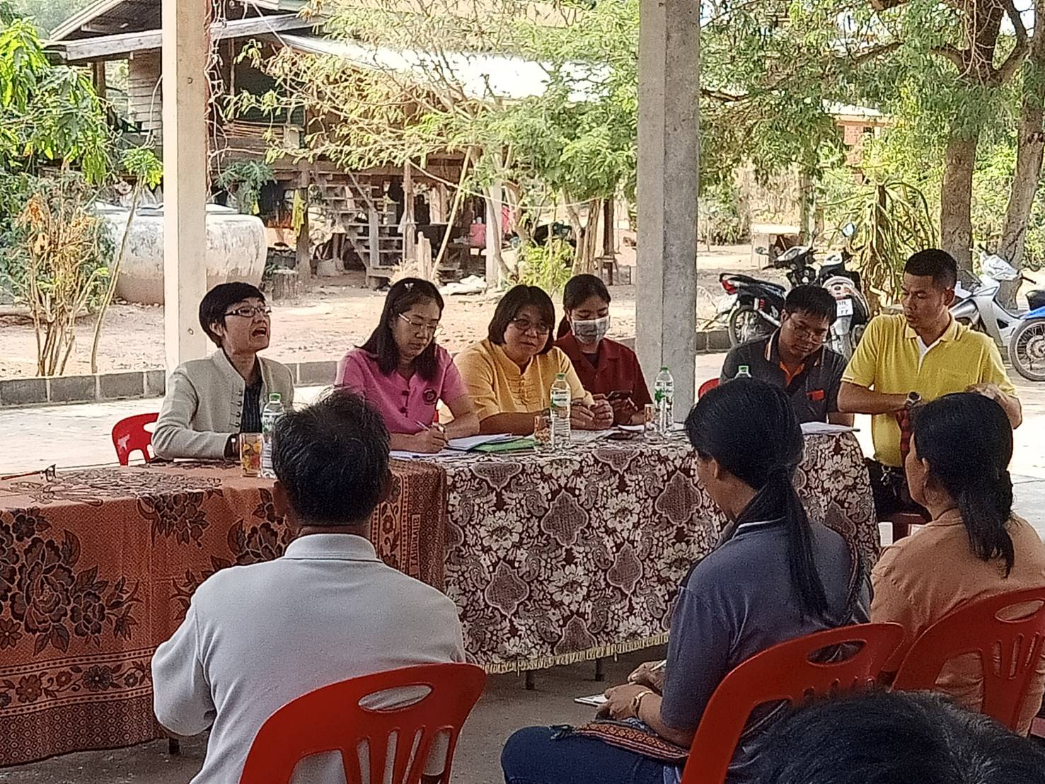 สำนักพัฒนาทุนและองค์กรการเงินชุมชนตรวจติดตามการดำเนินงานโครงการแก้ไขปัญหาความยากจน (กข.คจ.) ในพื้นที่จังหวัดชัยภูมิ