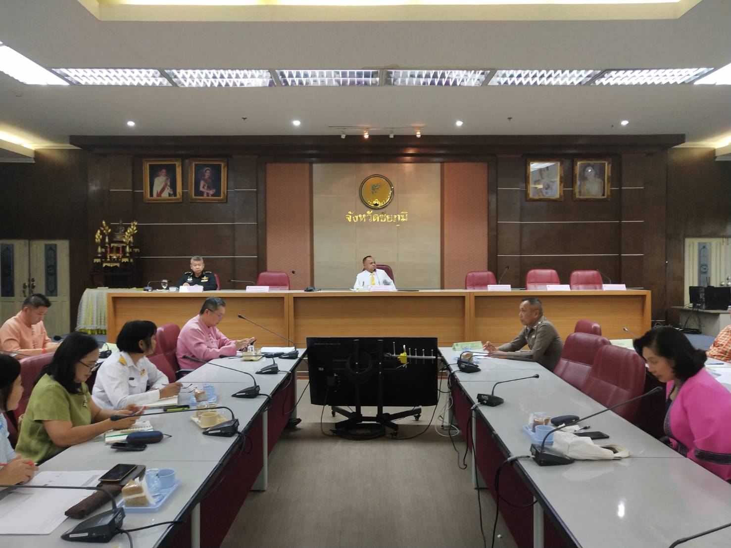 พช.ชัยภูมิ ร่วมประชุมคณะทำงานขับเคลื่อนการพัฒนาจังหวัดชัยภูมิ