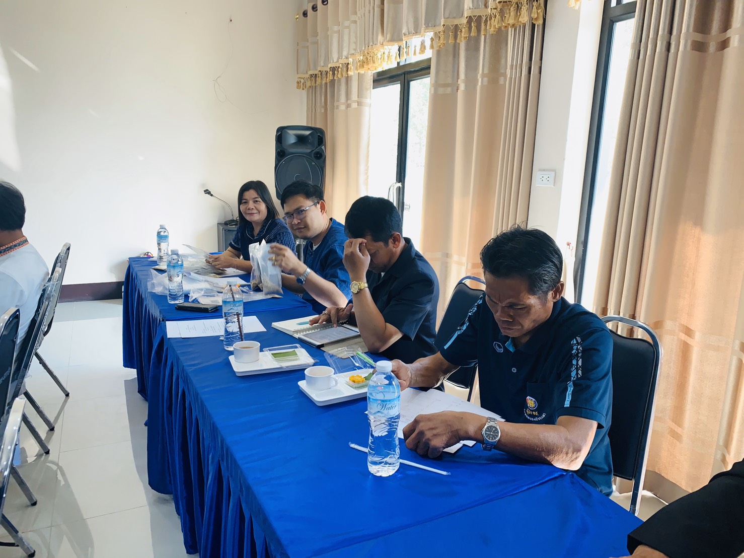 พช.ชัยภูมิ ประชุมผู้แทนชมรมอาสาพัฒนาชุมชนอำเภอ และเจ้าหน้าที่พัฒนาชุมชน ประจำปีงบประมาณ 2563