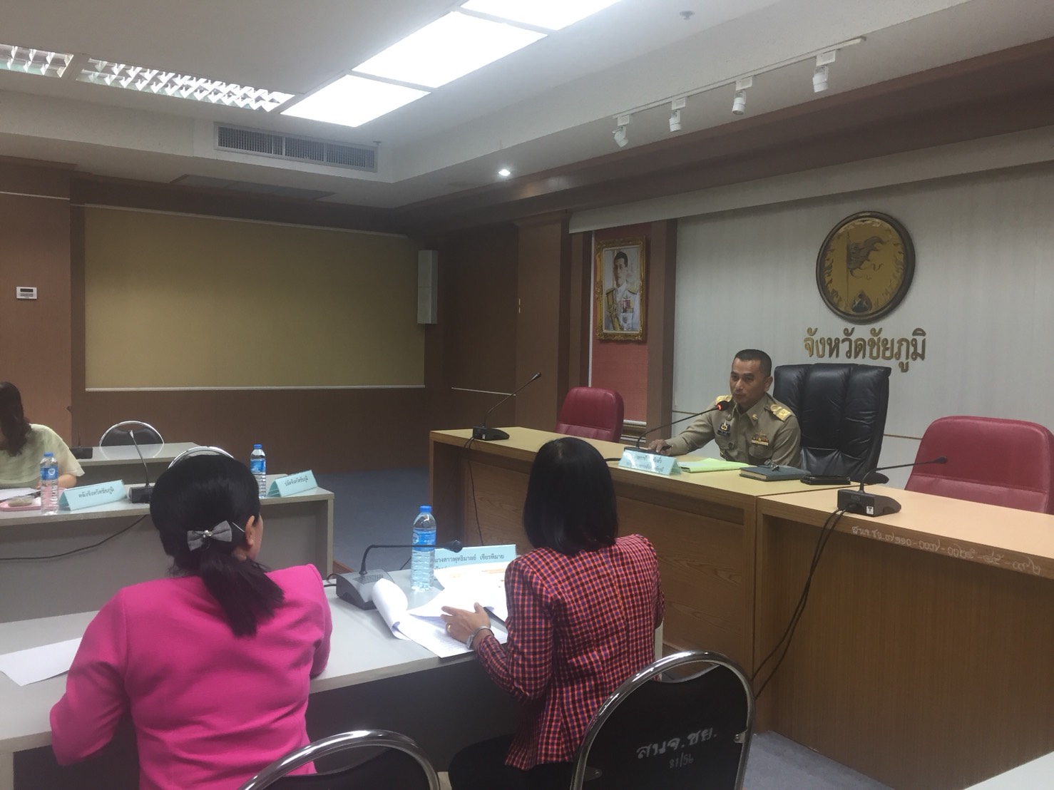 จังหวัดชัยภูมิ ประชุมคณะอนุกรรมการบริหารกองทุนพัฒนาบทบาทสตรีระดับจังหวัด(อกส.จ.)  เพื่อพิจารณาโครงการฯ ครั้งที่ 3