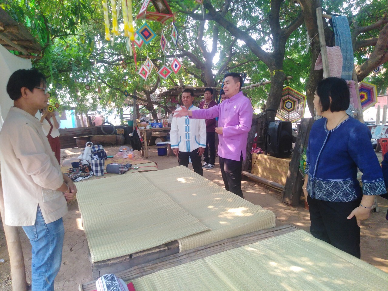 ผู้ตรวจราชการกรมการพัฒนาชุมชน ลงพื้นที่ตรวจติดตามงานพัฒนาชุมชนในพื้นที่อำเภอภูเขียว จังหวัดชัยภูมิ