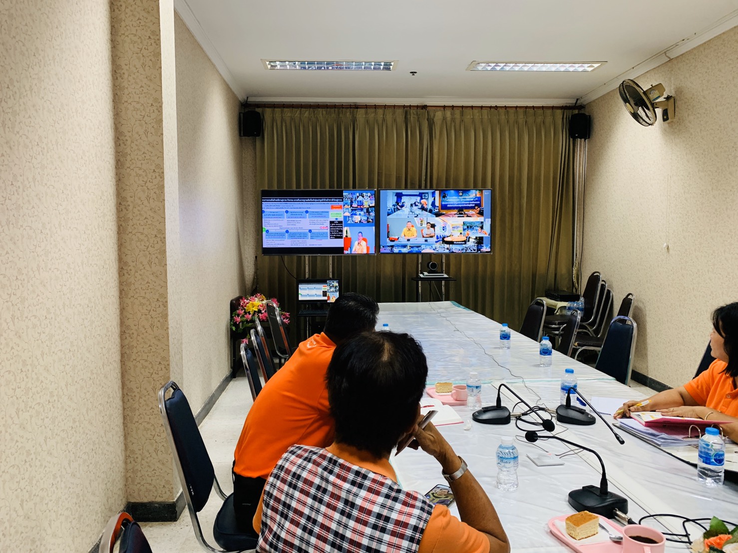 พช.ชัยภูมิ ร่วมรับชม VDO Conference โครงการยกระดับผ้าทออีสานสู่สากล กิจกรรมหลักที่ 2ฯ