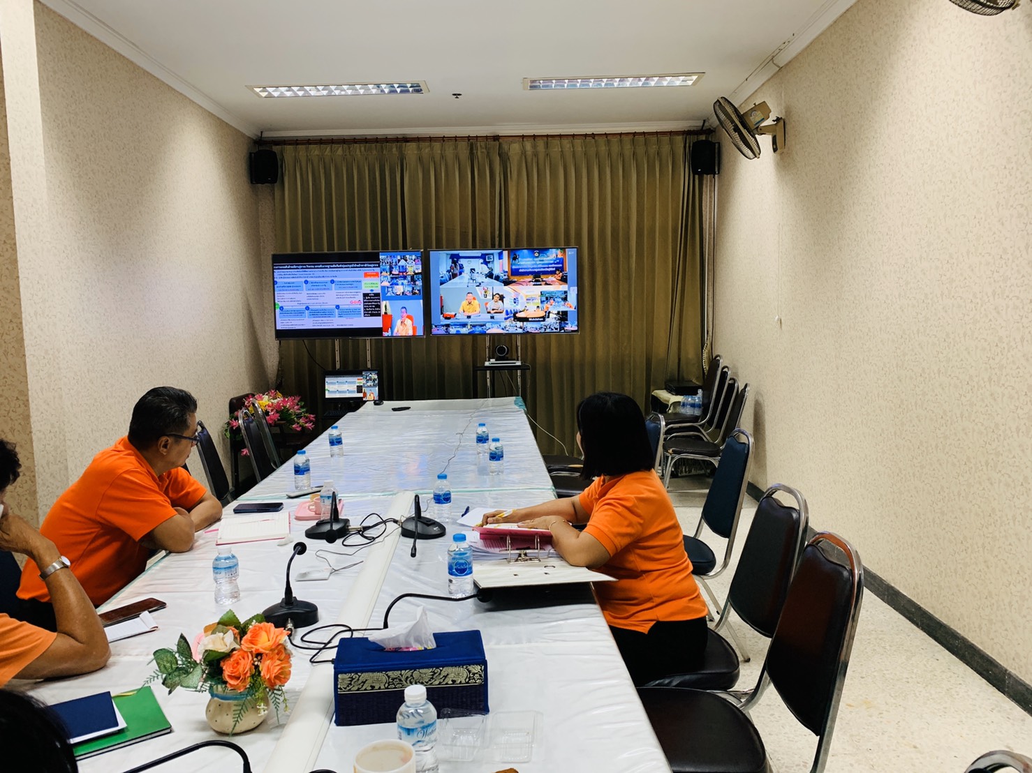 พช.ชัยภูมิ ร่วมรับชม VDO Conference โครงการยกระดับผ้าทออีสานสู่สากล กิจกรรมหลักที่ 2ฯ