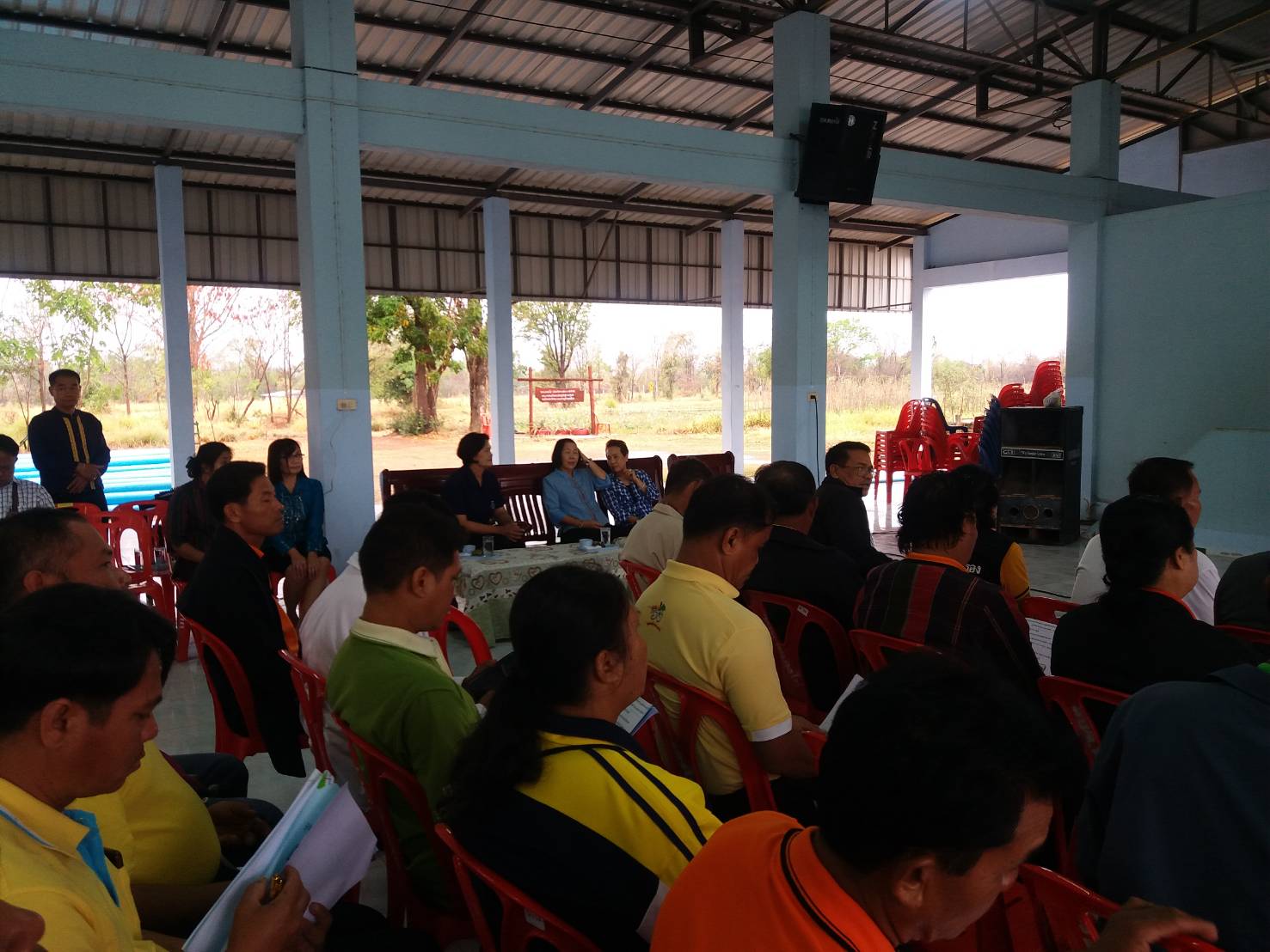 พจ.ชัยภูมิ มอบนโยบายการจัดทำแผนและประสานแผนระดับพื้นที่(One Plan) และบรรยายพิเศษเกี่ยวกับการบูรณาการแผนชุมชนระดับตำบล