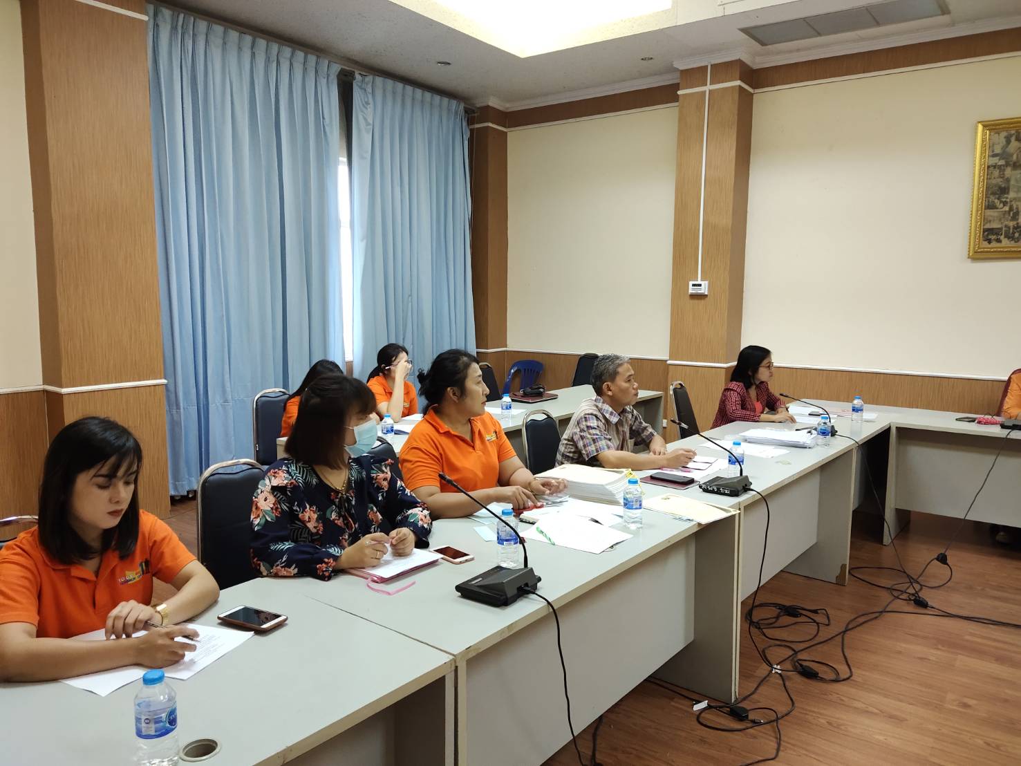 พช.ชัยภูมิ ประชุมคณะกรรมการและคณะทำงาน “โครงการอนุรักษ์ศิลป์ผ้าถิ่นไทยชัยภูมิ”  Copy