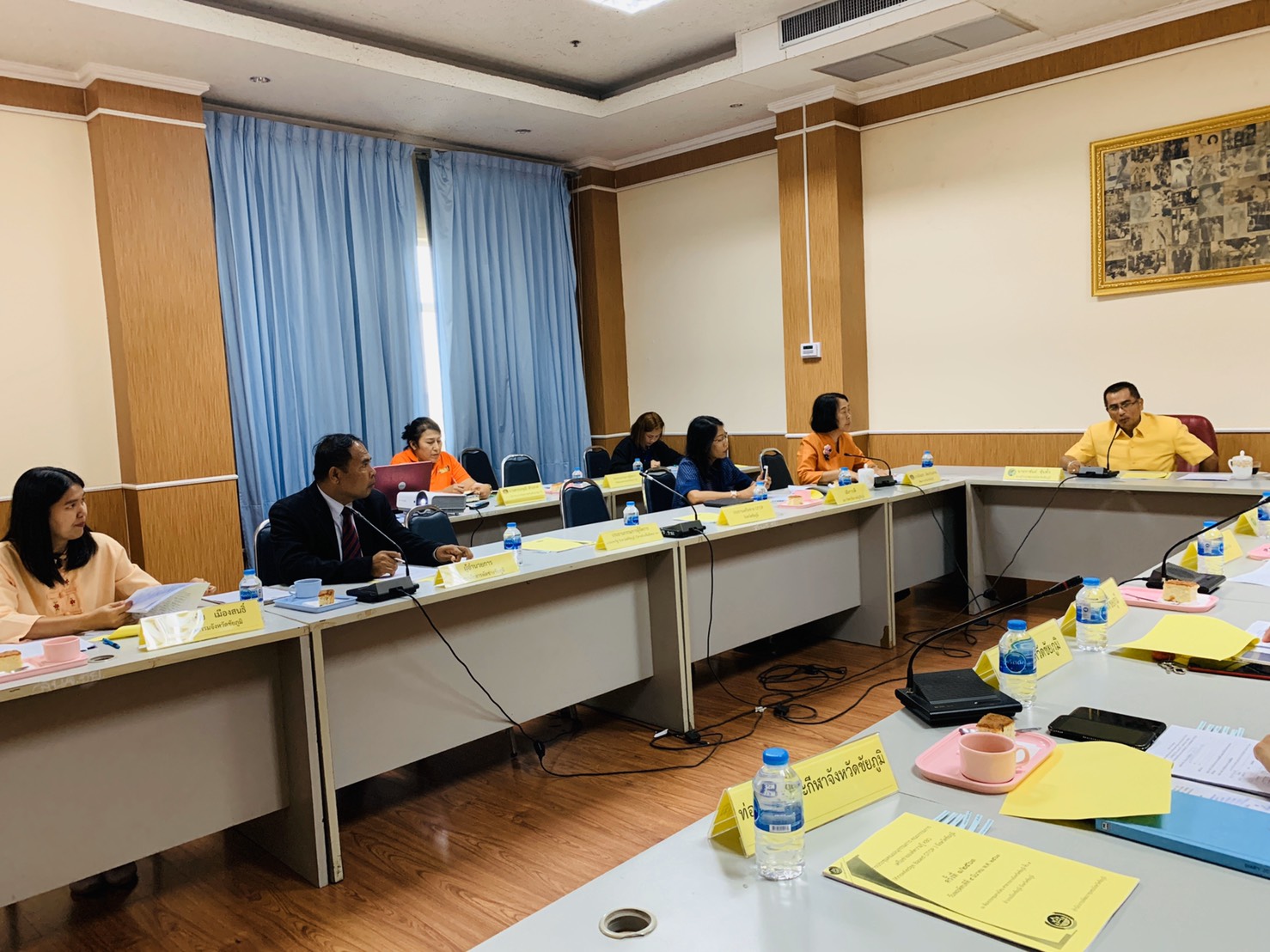 พช.ชัยภูมิ ประชุมคณะกรรมการเครือข่ายองค์ความรู้ KBO จังหวัดชัยภูมิ