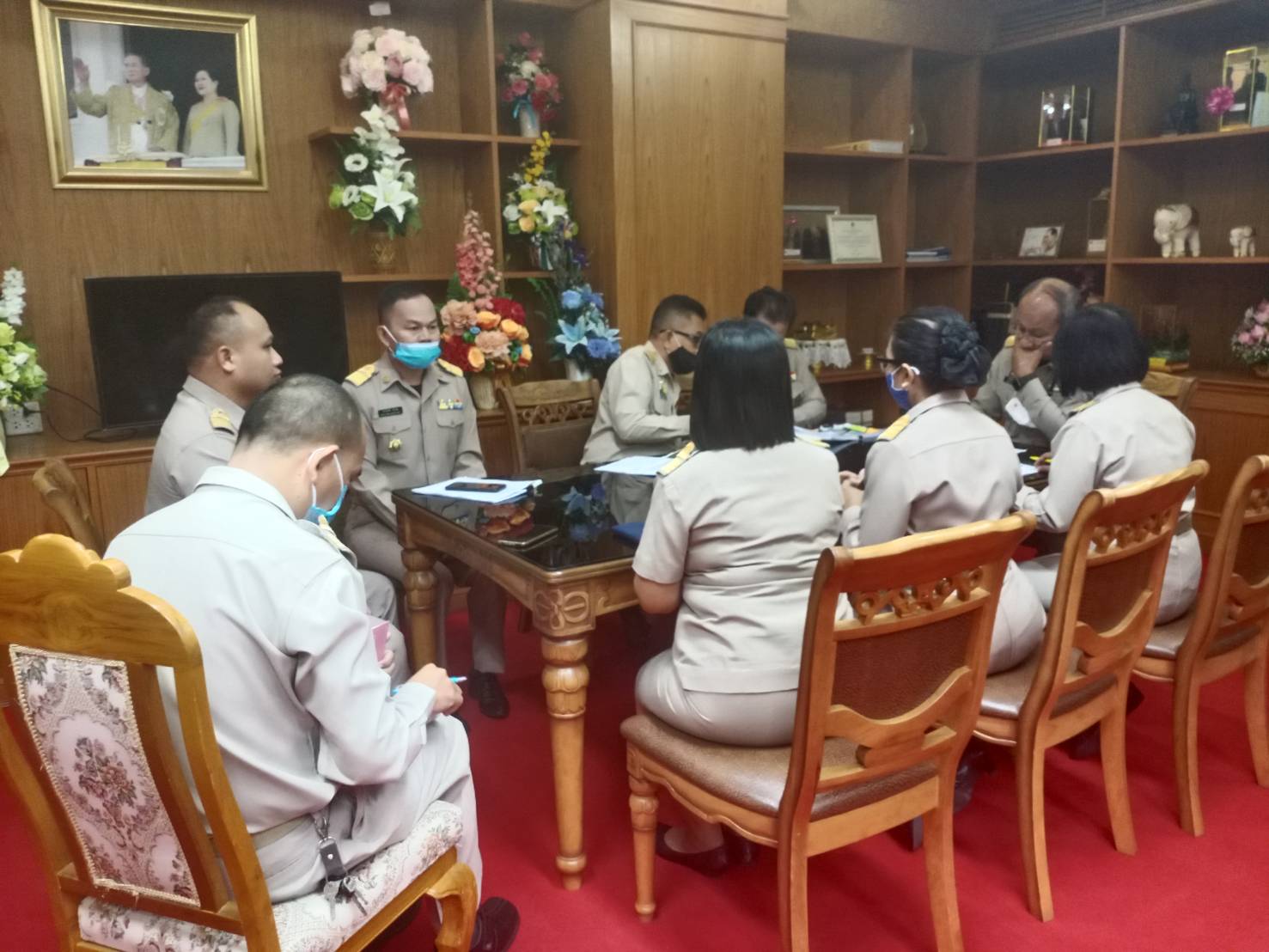 สพจ.ชัยภูมิ นำเสนอแนวทางขับเคลื่อนกิจกรรมพัฒนาชุมชน ประจำปี 2564 ต่อ ผวจ.ชย