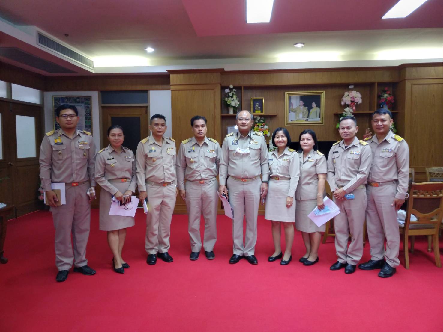 สพจ.ชัยภูมิ นำเสนอแนวทางขับเคลื่อนกิจกรรมพัฒนาชุมชน ประจำปี 2564 ต่อ ผวจ.ชย