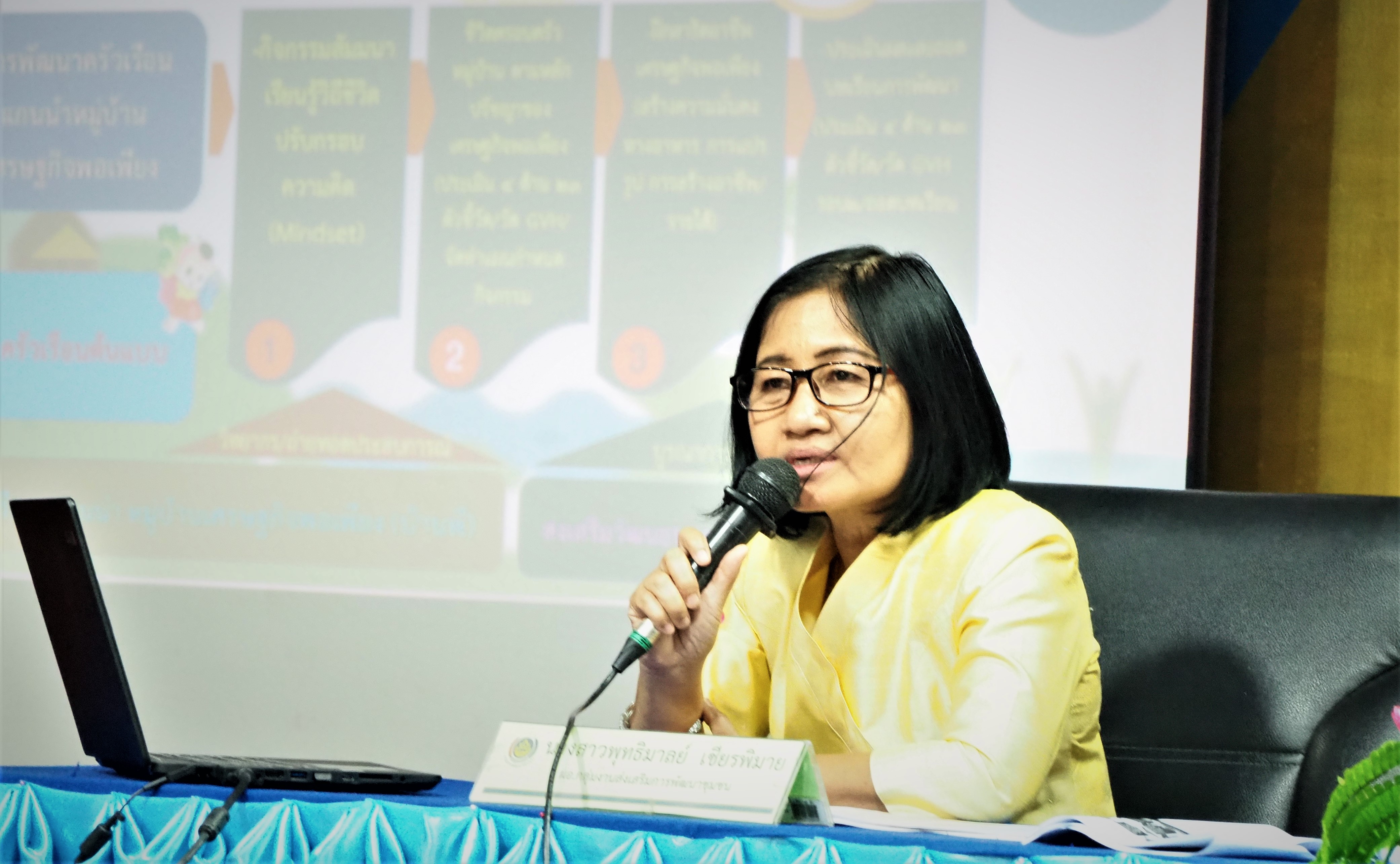 โครงการเสริมสร้างจริยธรรมข้าราชการกรมการพัฒนาชุมชน ฯ สังกัด สพจ.ชัยภูมิ