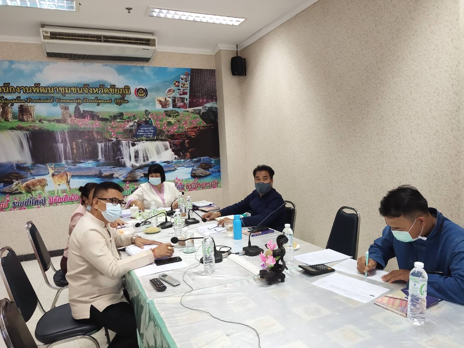 พช.ชัยภูมิ ร่วมประชุมกรมการพัฒนาชุมชน ครั้งที่ 1/2564 ผ่านระบบการประชุมทางไกล Video Conference