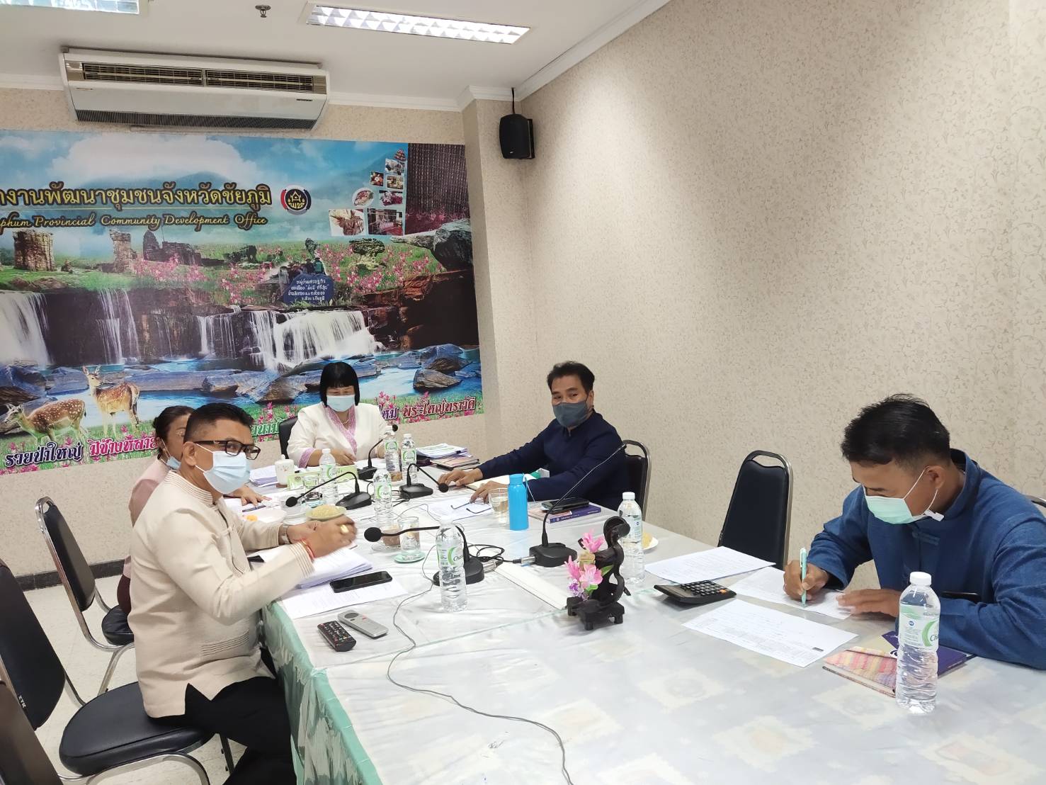พช.ชัยภูมิ ร่วมประชุมกรมการพัฒนาชุมชน ครั้งที่ 1/2564 ผ่านระบบการประชุมทางไกล Video Conference