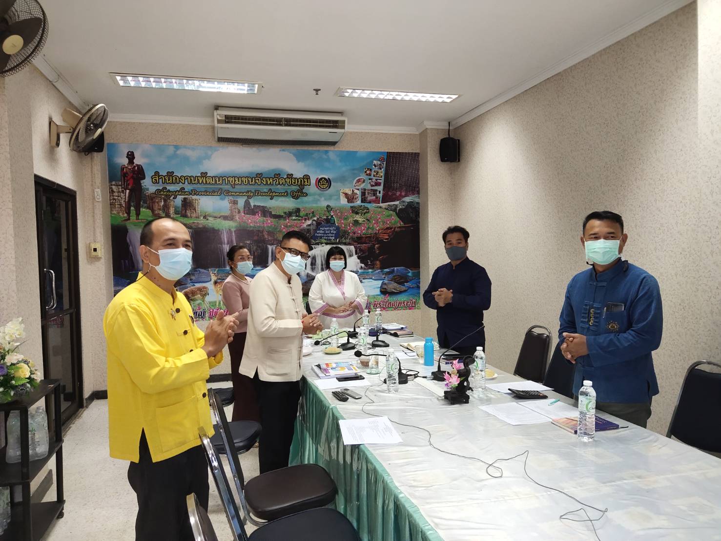 พช.ชัยภูมิ ร่วมประชุมกรมการพัฒนาชุมชน ครั้งที่ 1/2564 ผ่านระบบการประชุมทางไกล Video Conference