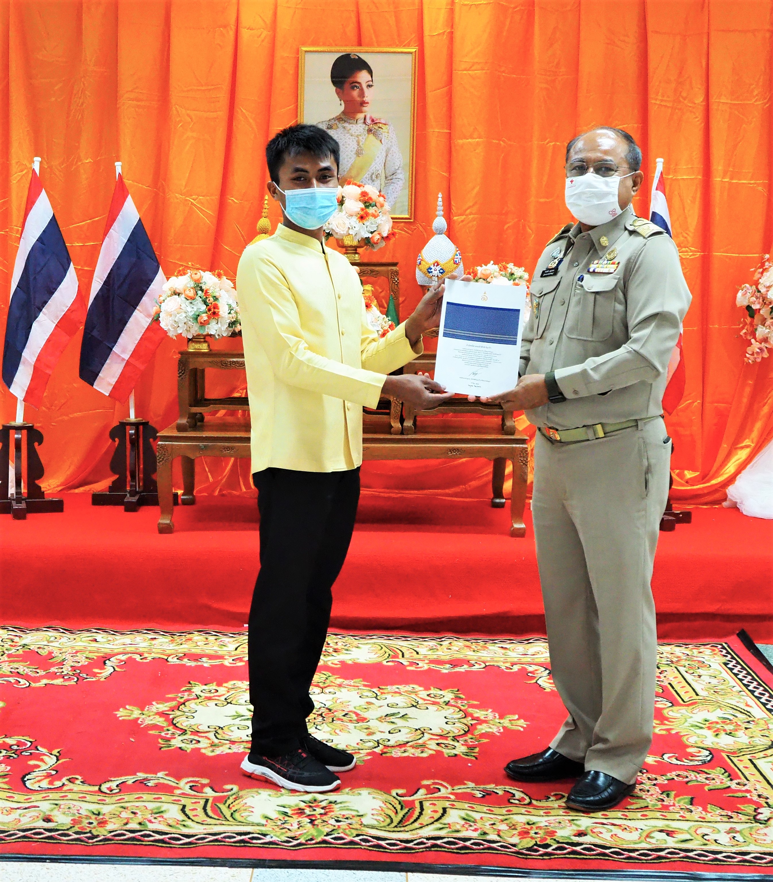 จังหวัดชัยภูมิ จัดพิธีลงนามถวายพระพรชัยมงคล สมเด็จพระเจ้าลูกเธอเจ้าฟ้าสิริวัณณวรี นารีรัตนราชกัญญา เนื่องในโอกาสวันคล้ายวันประสูติ 8 มกราคม 2564